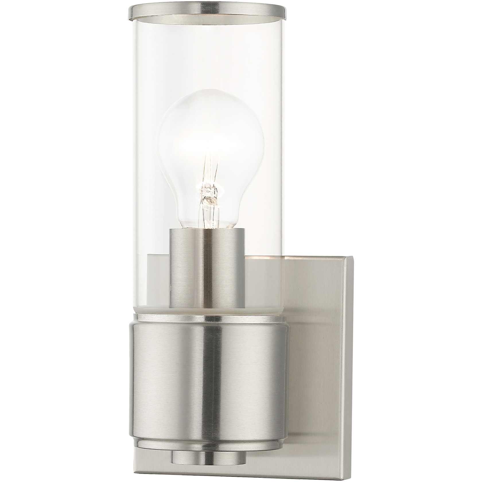 Quincy 1 Light 4.75 inch Brushed Nickel ADA Wall Sconce Wall Light