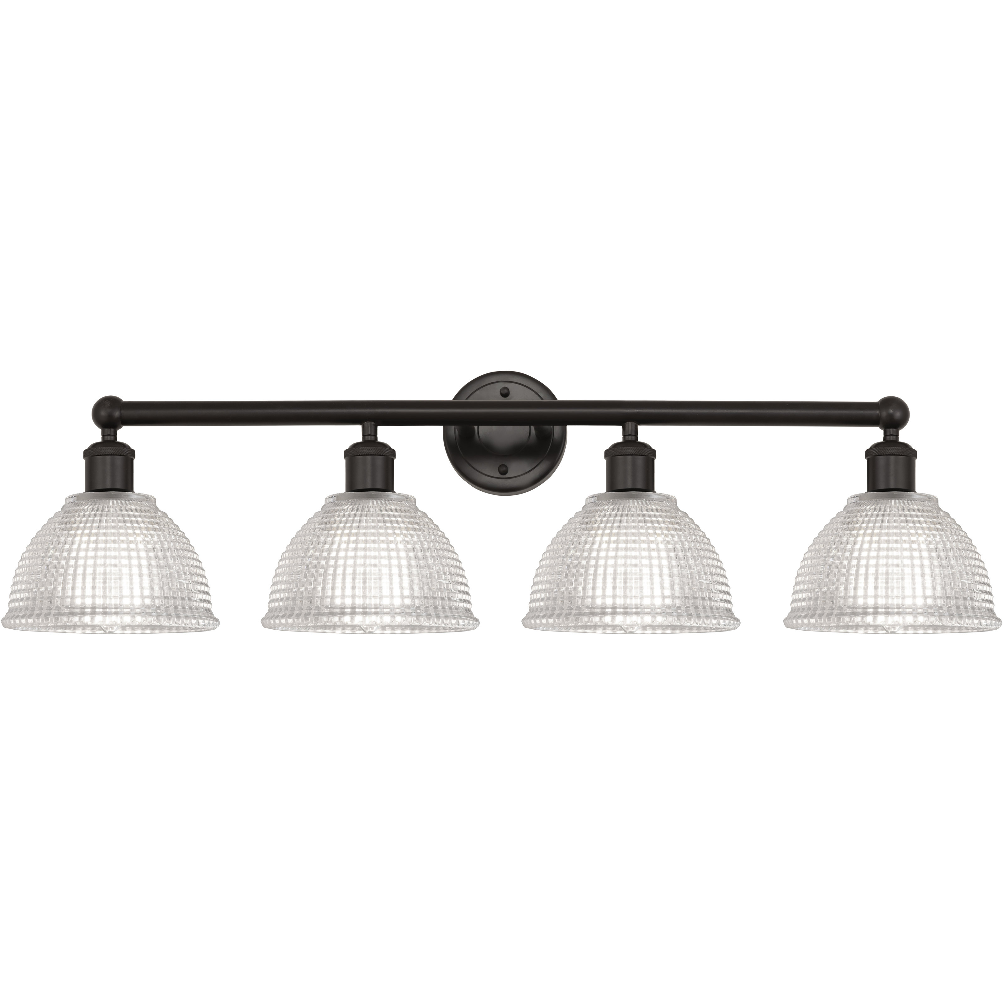 Edison Arietta 4 Light 35 inch Oil Rubbed Bronze Bath Vanity Light Wall Light