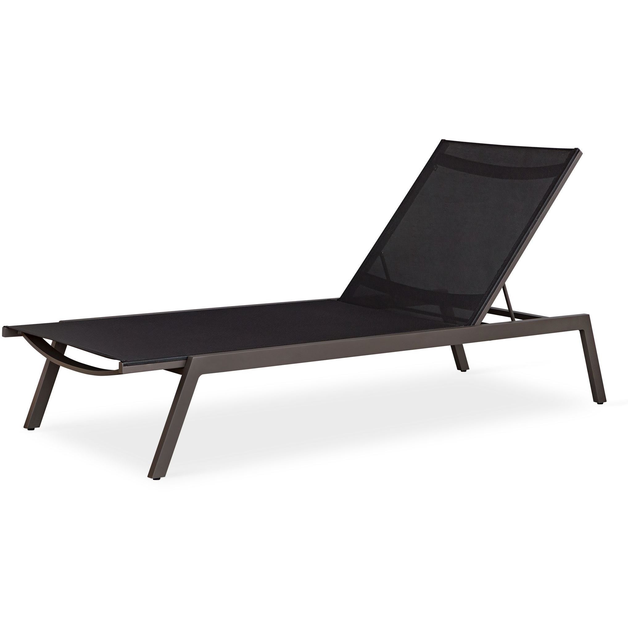 Bea Java Black Outdoor Pool Chaise