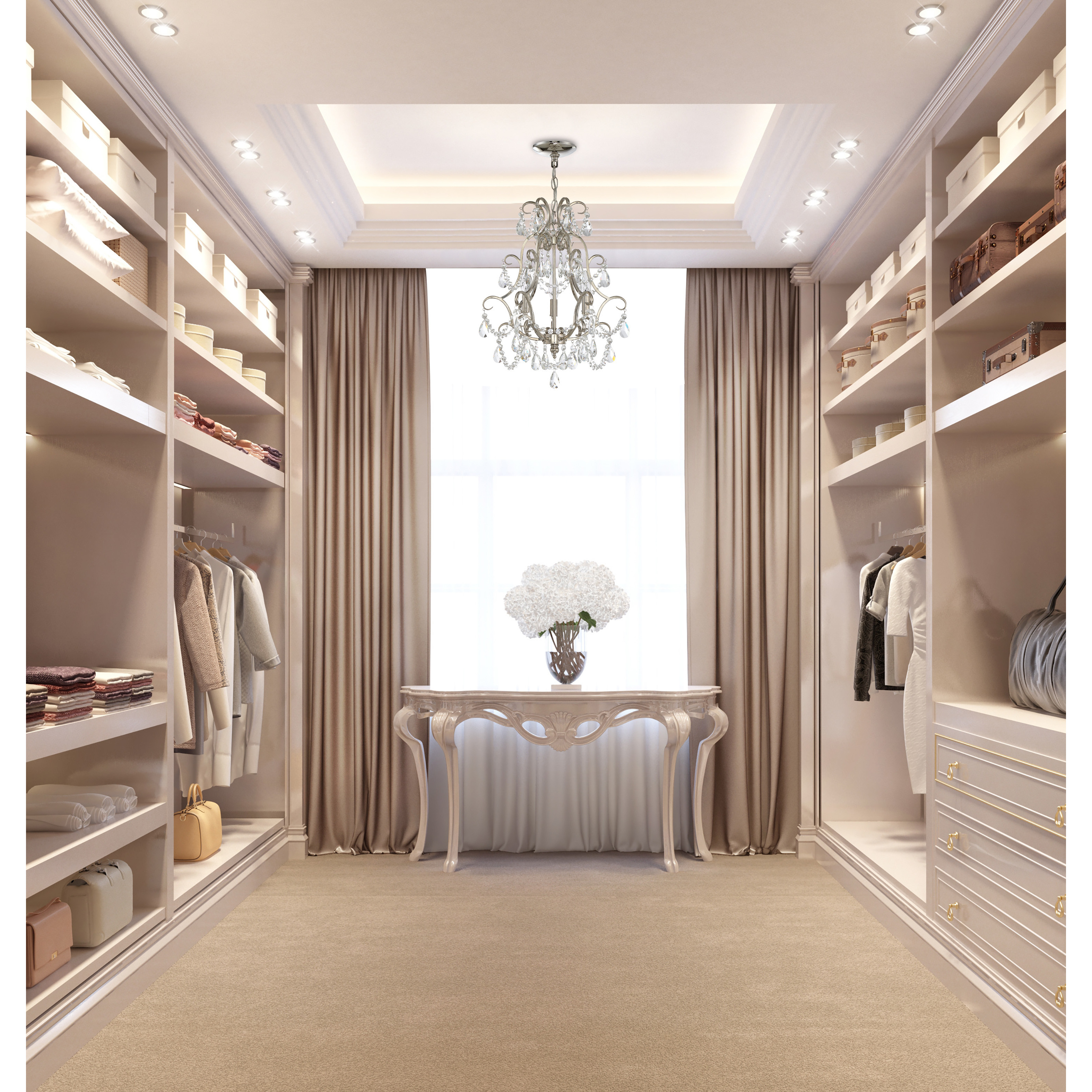 Jeremiah 3 Light 16 inch Polished Nickel Mini Chandelier Ceiling Light, Jeremiah