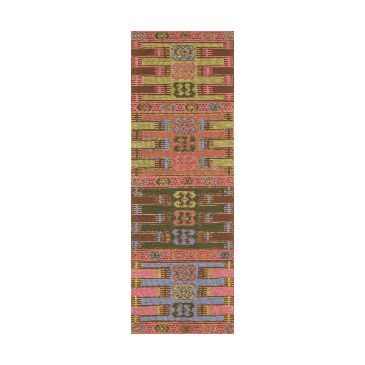Sajal 36 X 24 inch Dark Green/Pale Pink/Denim/Camel/Lime Indoor Area Rug, Rectangle