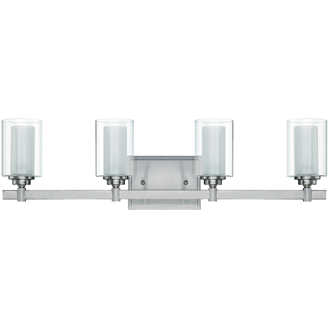 Neighborhood Celeste 4 Light 27 inch Brushed Polished Nickel Vanity Light Wall Light