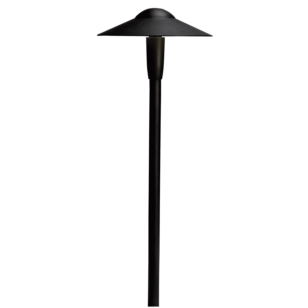 Independence 12 3.00 watt Textured Black Landscape 12V LED Path/Spread in 2700K