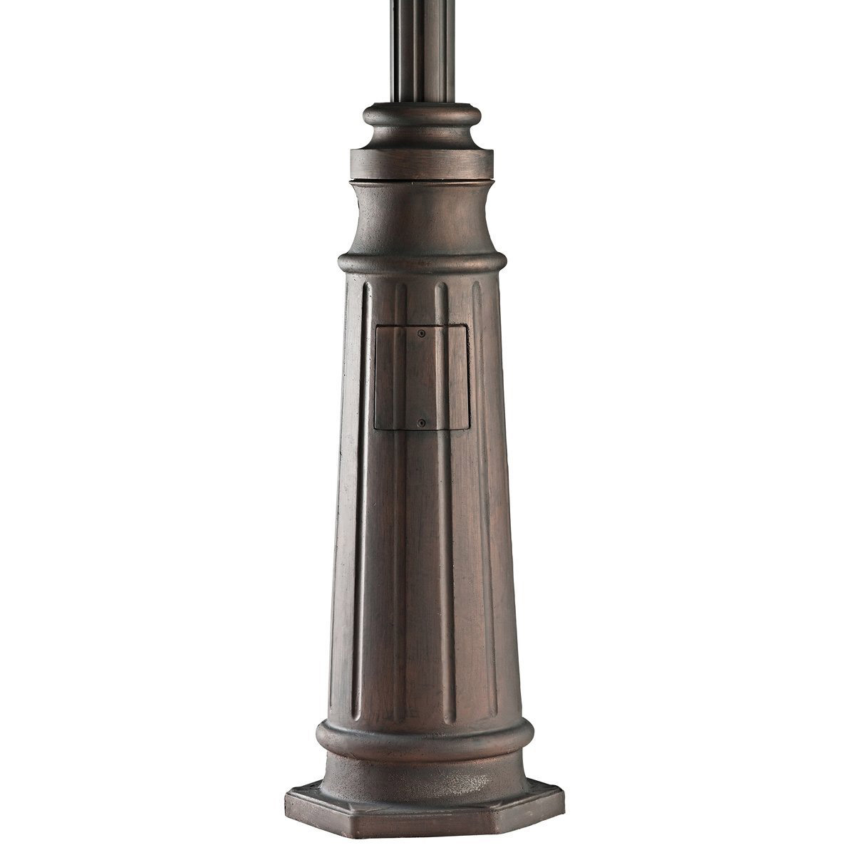 Accessory 96 inch Black Material (Not Painted) Post