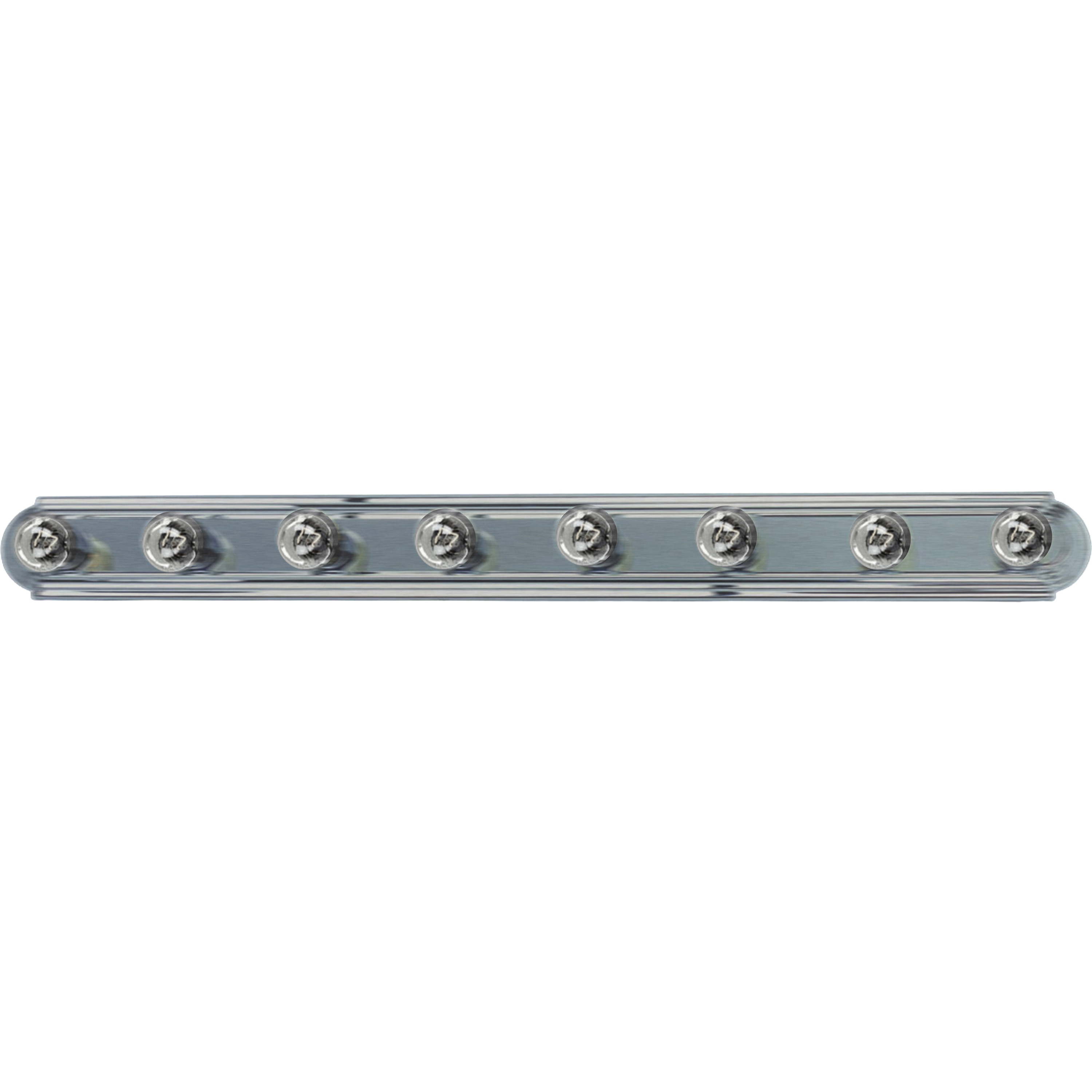 Essentials - 712x 8 Light 48 inch Satin Nickel Bath Vanity Wall Light