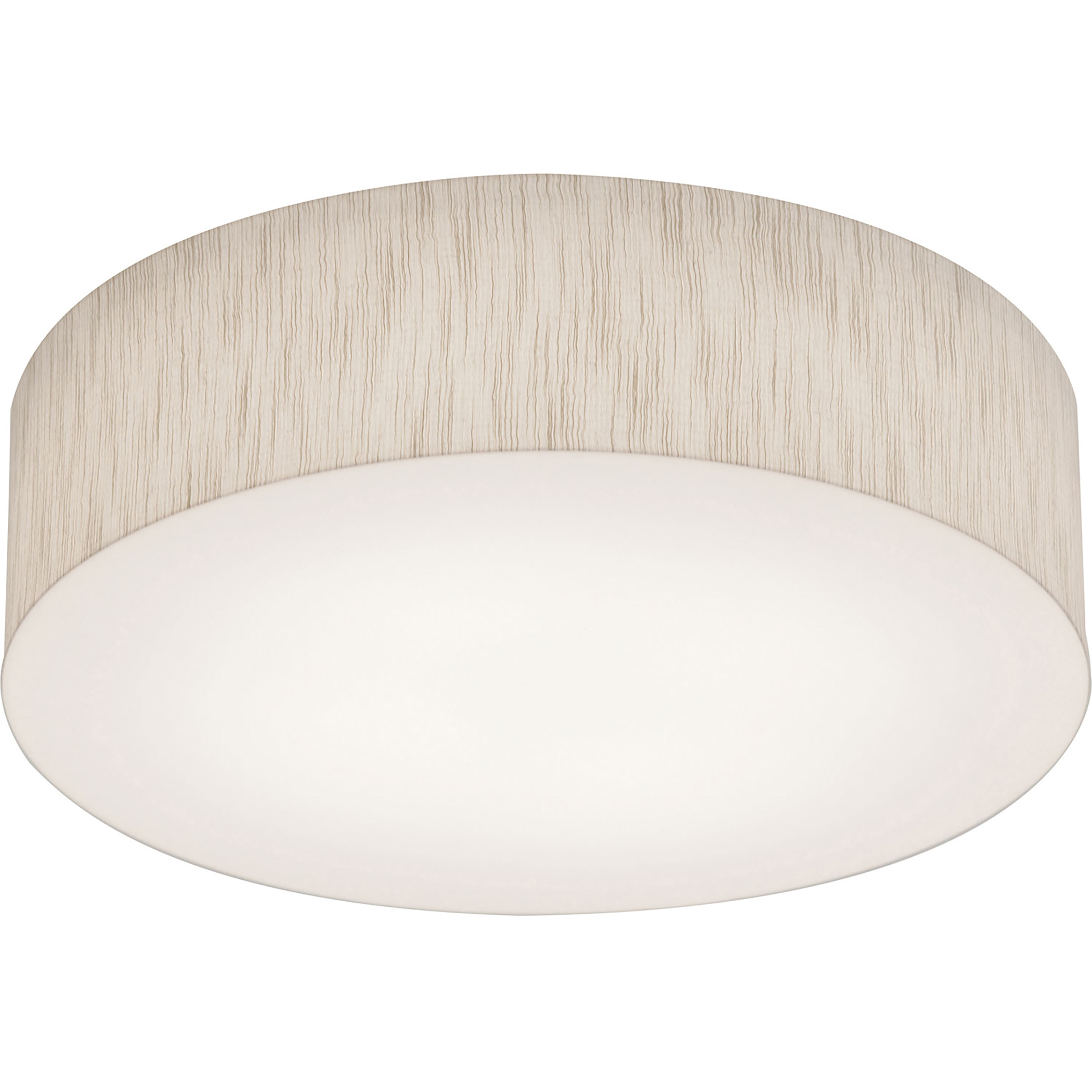 Anton 1 Light 19.25 inch Jute Flush Mount Ceiling Light