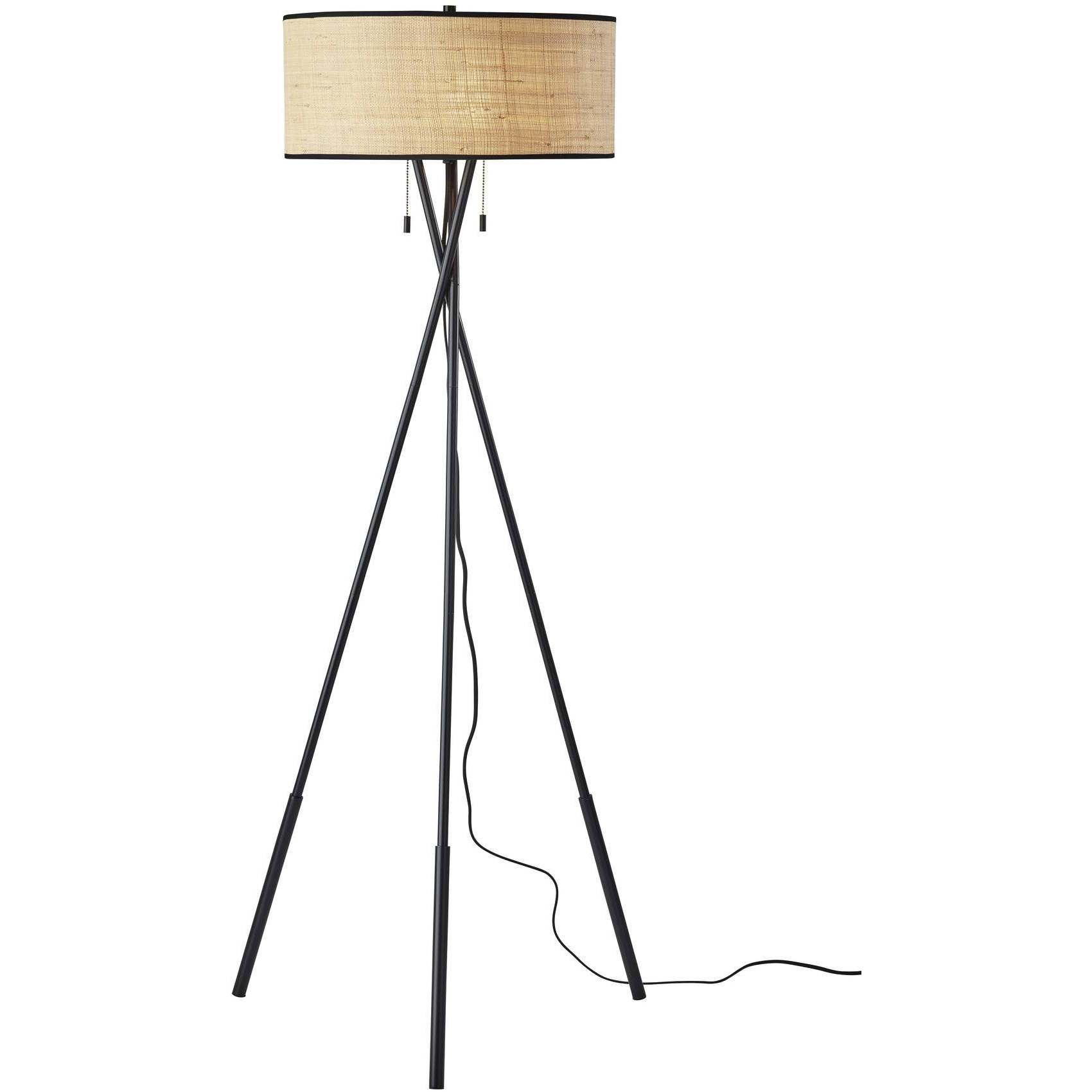 Bushwick 60 inch 60.00 watt Black Floor Lamp Portable Light