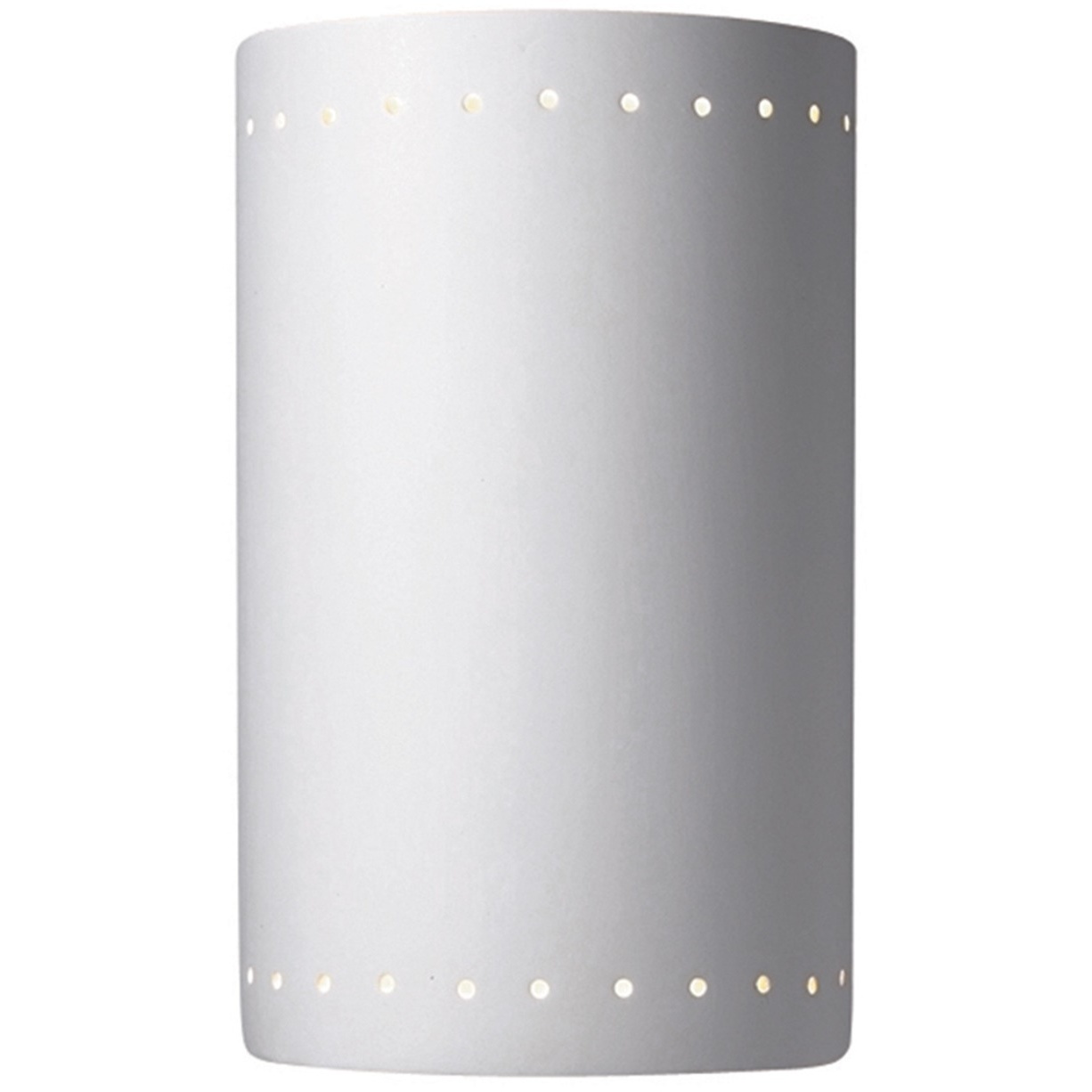 Ambiance Cylinder LED 7.75 inch Bisque ADA Wall Sconce Wall Light, Large