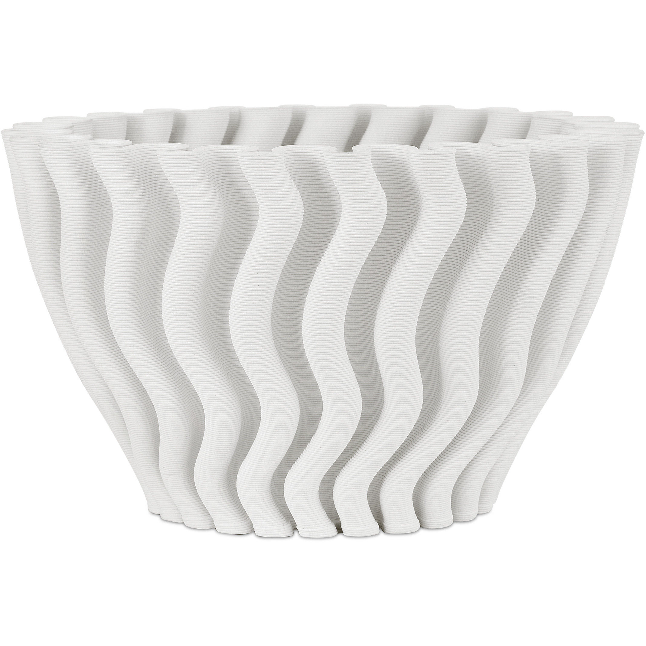 Ripple 10.25 X 6.25 inch Vase