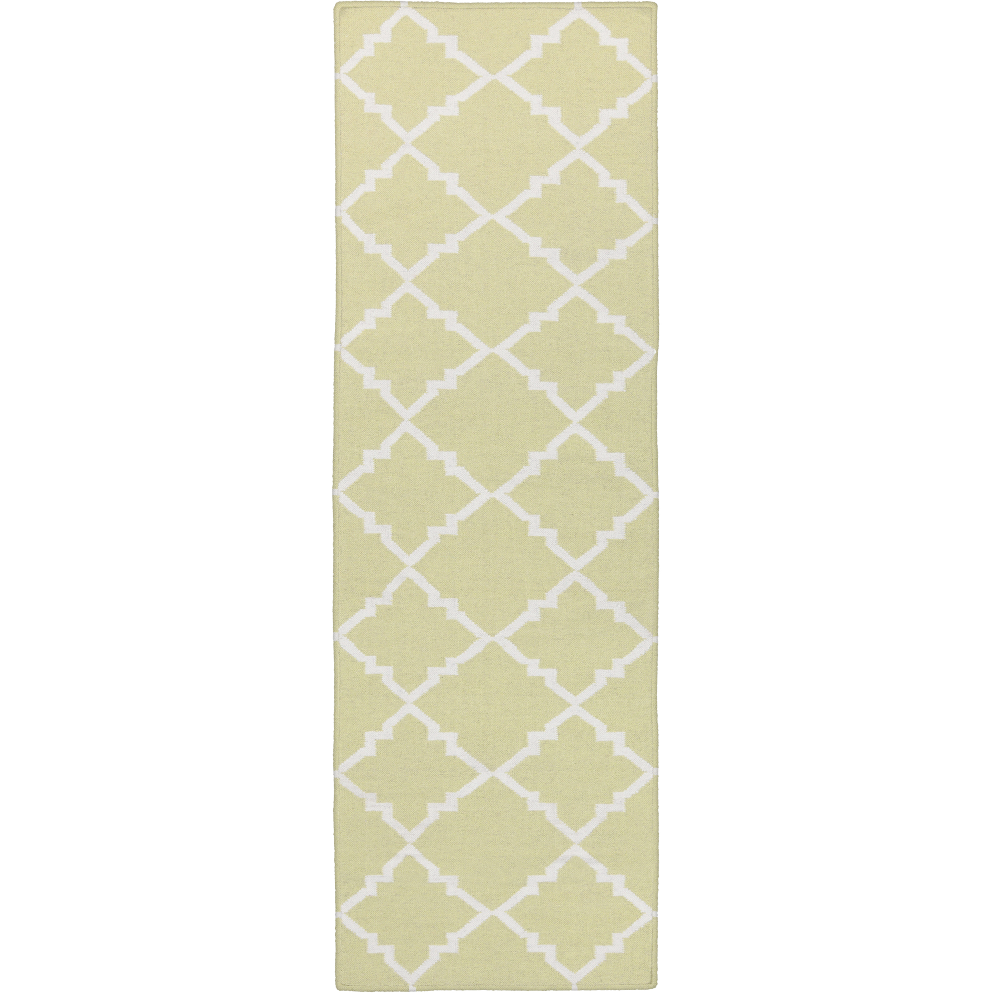 Frontier 96 X 30 inch Lime, Khaki Rug