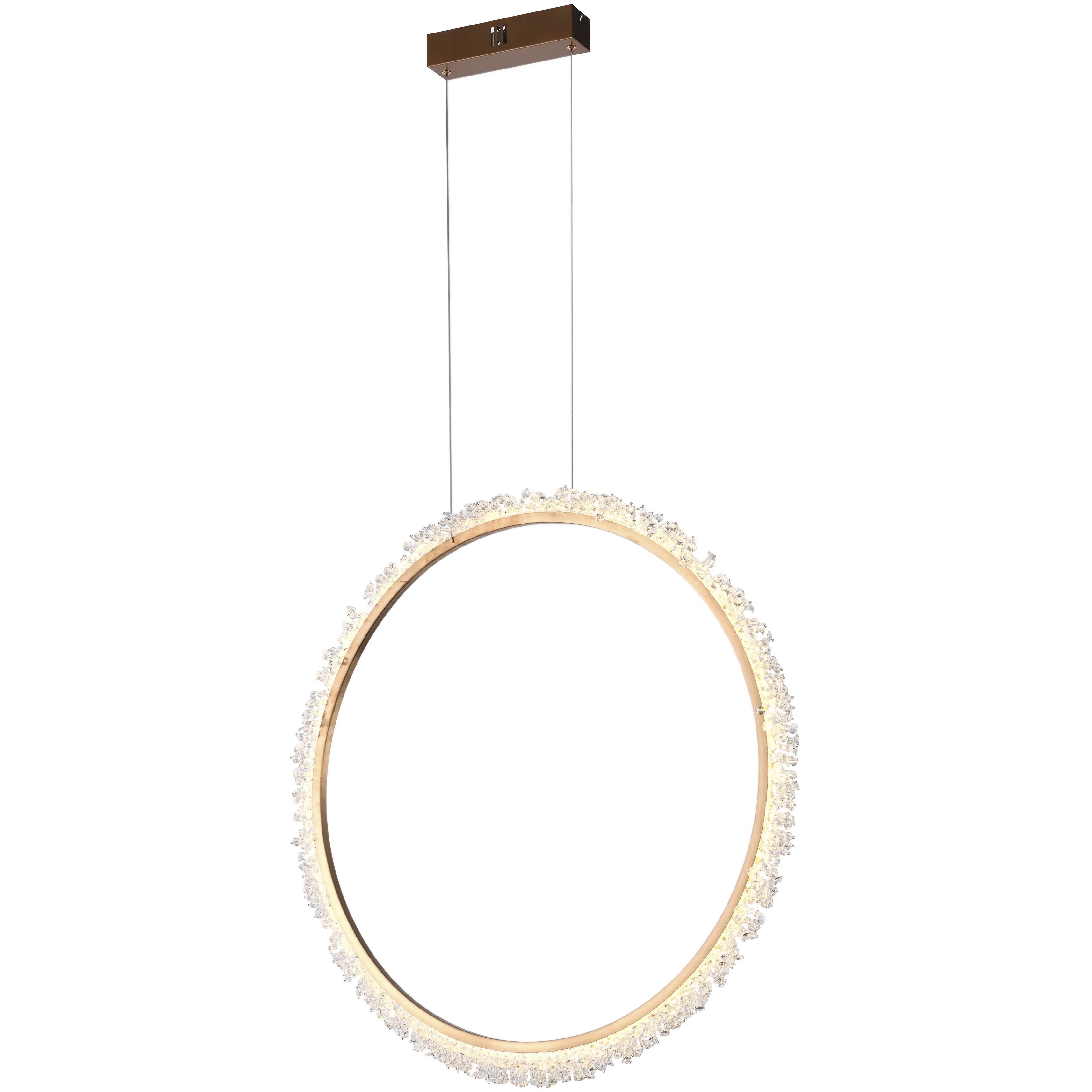 Canada LED 1.5 inch Gold Chandelier Ceiling Light