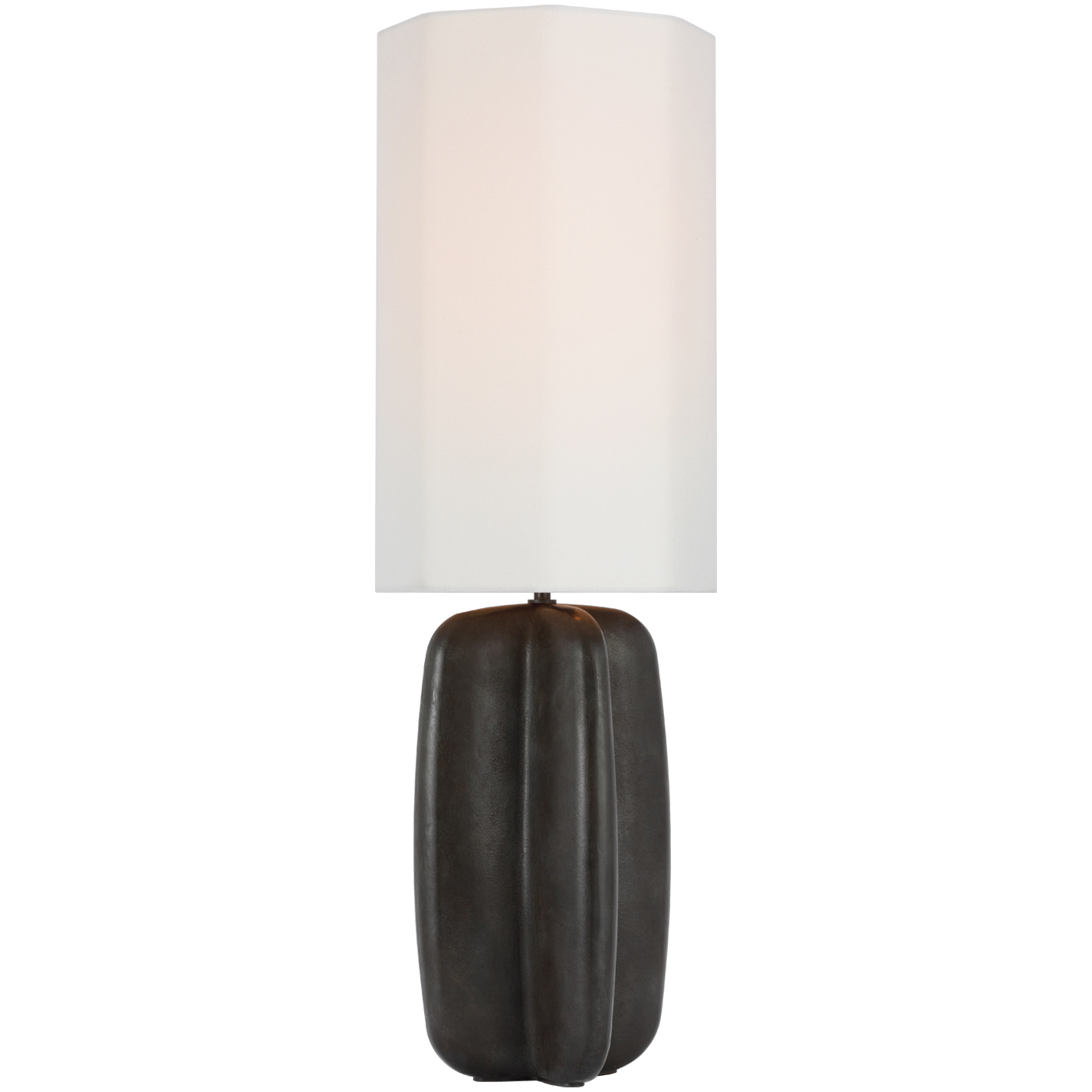 Kelly Wearstler Alessio 31 inch 8 watt Aged Iron Table Lamp Portable Light, Large