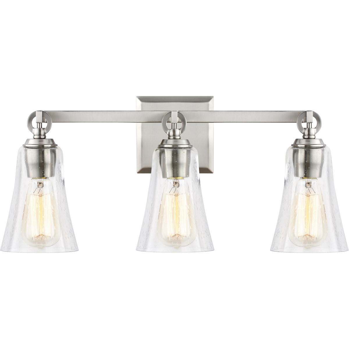Sean Lavin Monterro 3 Light 21.75 inch Satin Nickel Vanity Light Wall Light