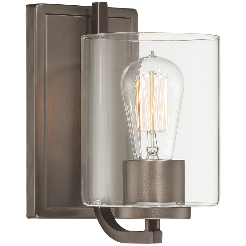 Liam 1 Light 5 inch Satin Copper Bronze Wall Sconce Wall Light