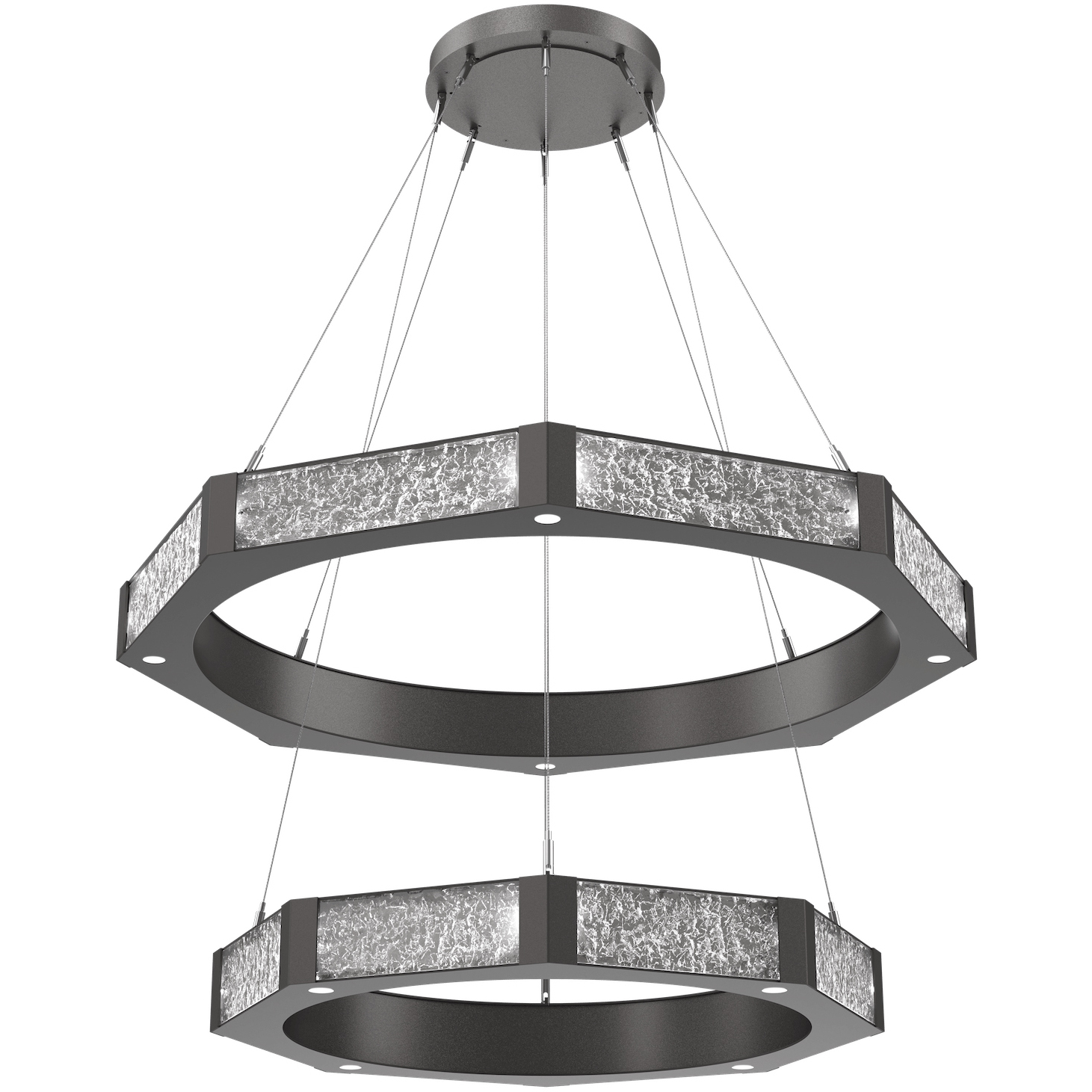 Hammerton Studio CHB0061 2B GP GC CA1 L3 Glacier Collection LED Chandelier