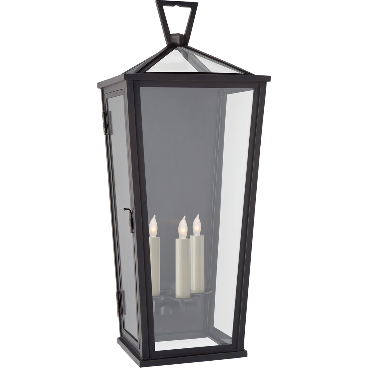 Visual Comfort Signature Collection Chapman & Myers DarlanaO 3 Light 27.75 inch Bronze Outdoor Wall Lantern, Large CHO2792BZ-CG - Open Box