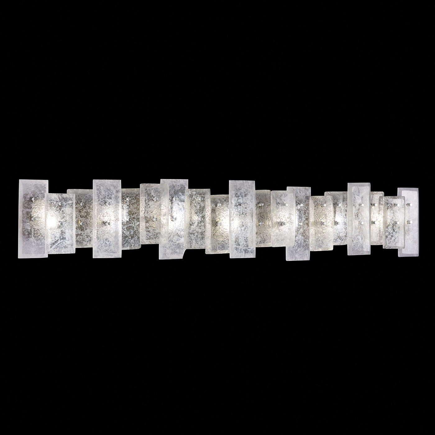 Lunea 7 Light 48 inch Silver Bath Bar Wall Light