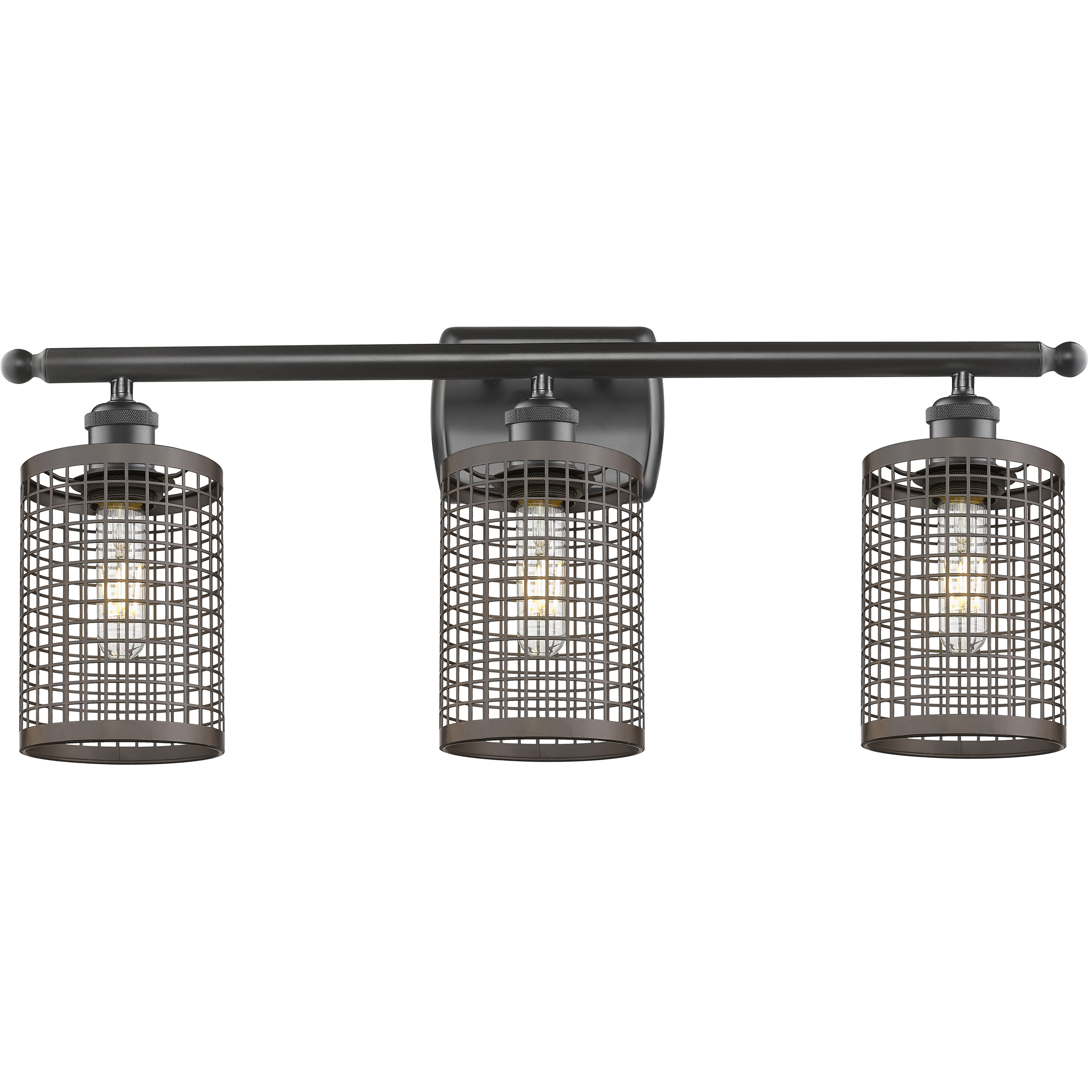 Nestbrook 3 Light 26 inch Oil Rubbed Bronze Bath Vanity Light Wall Light
