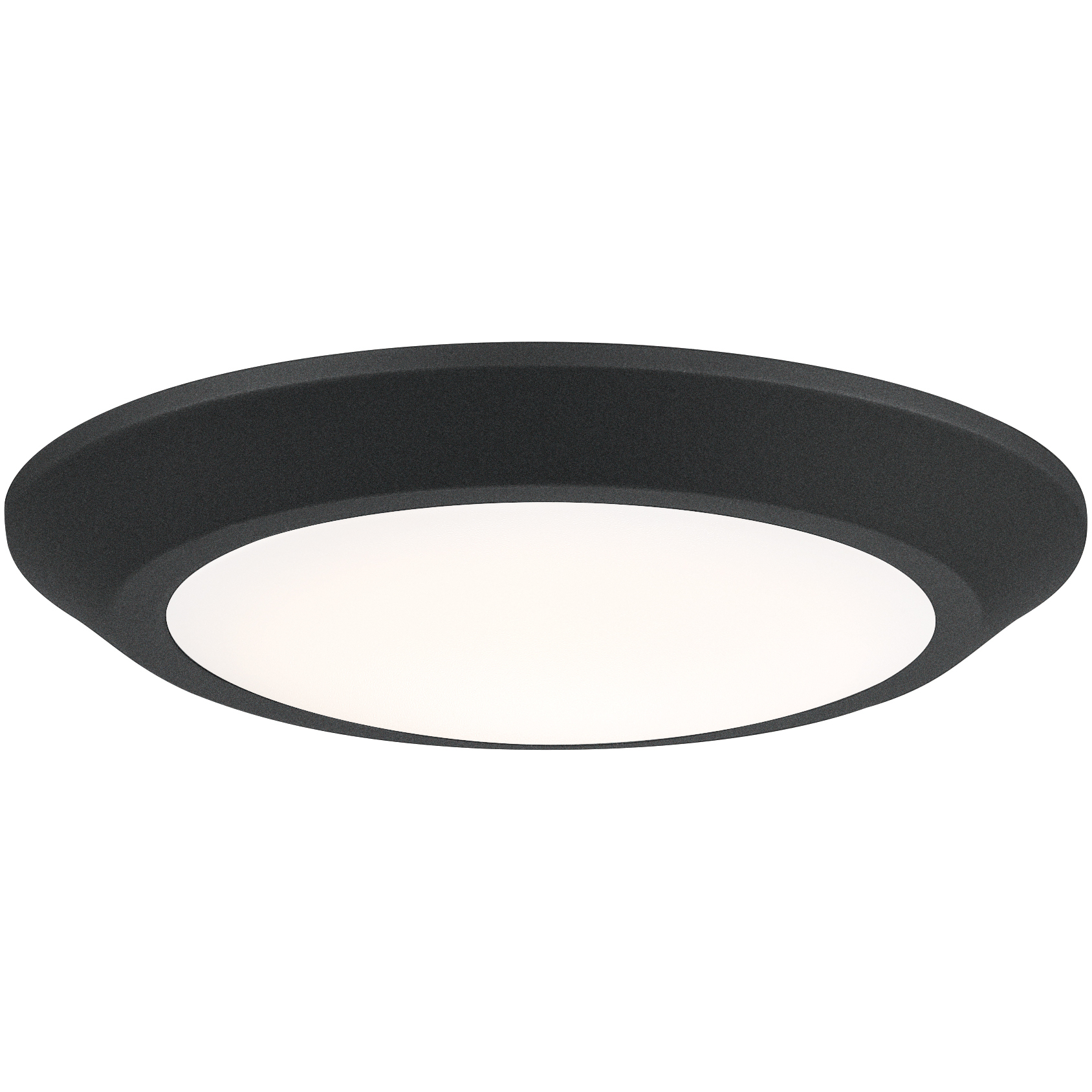 Verge 8 inch Earth Black Flush Mount Ceiling Light