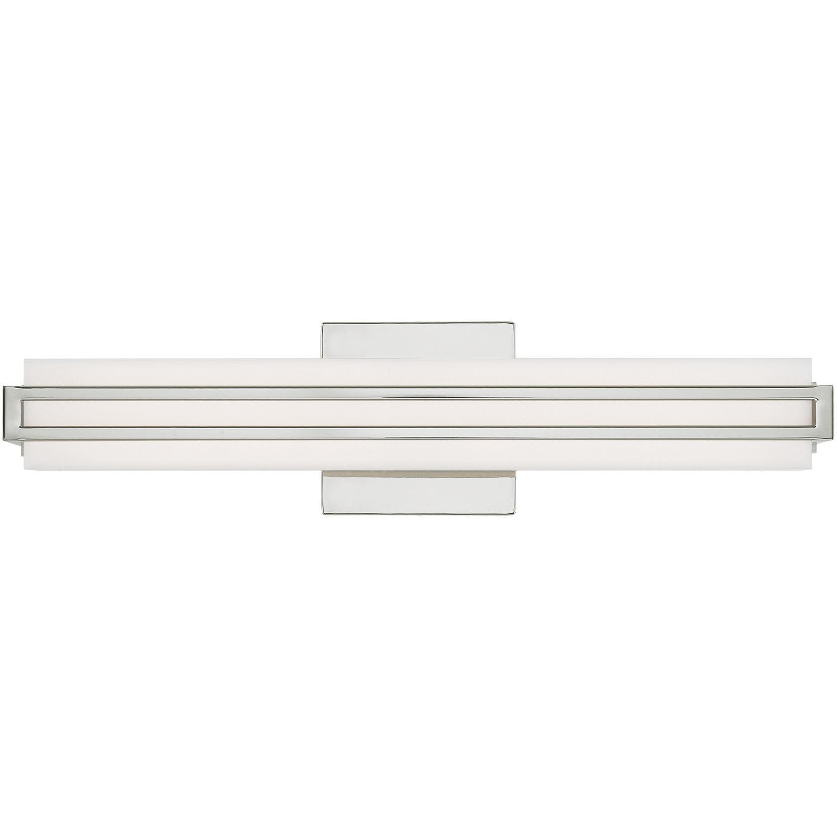 Fulton LED 4 inch Polished Chrome ADA Bath Vanity Wall Light