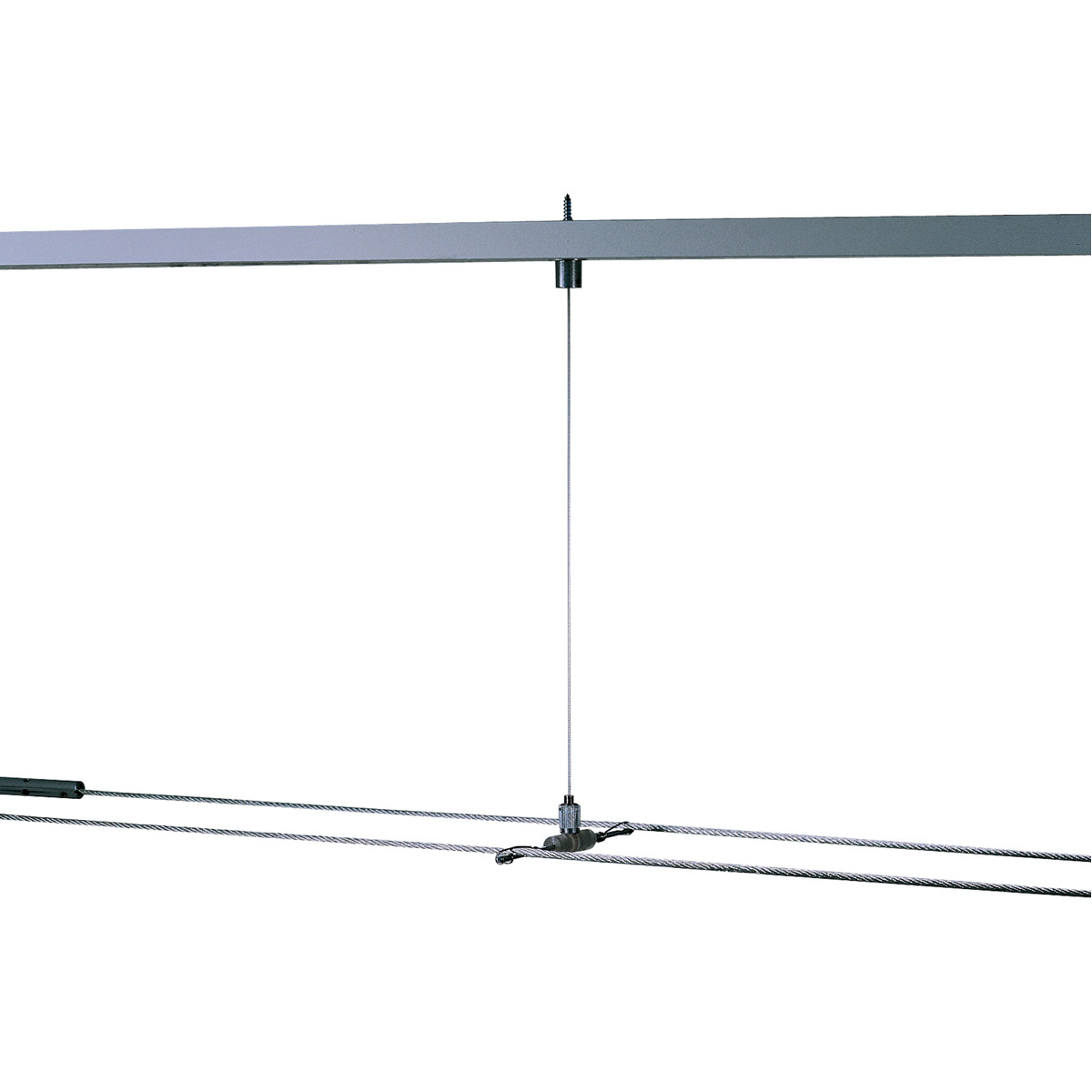 Kable Lite Chrome Kable Lite Adjustable Standoff Ceiling Light