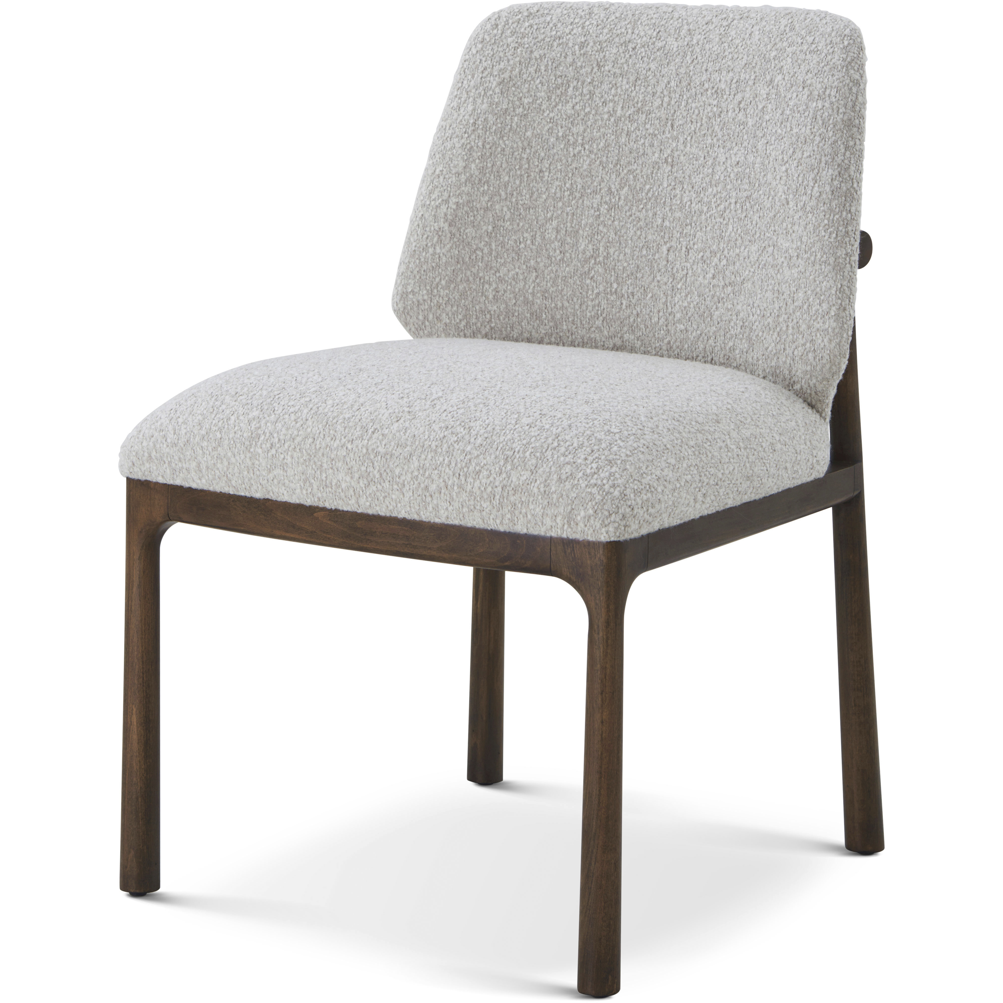 Urbane Campfire Dining Side Chair, Wooden, Upholstered