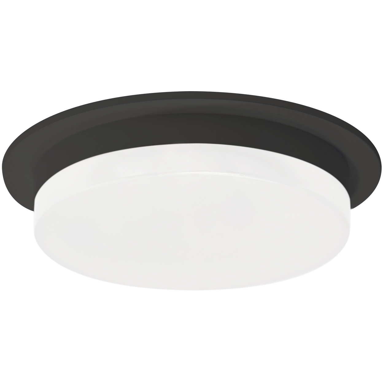 Stockton LED 6 inch Black Flush Mount Ceiling Light