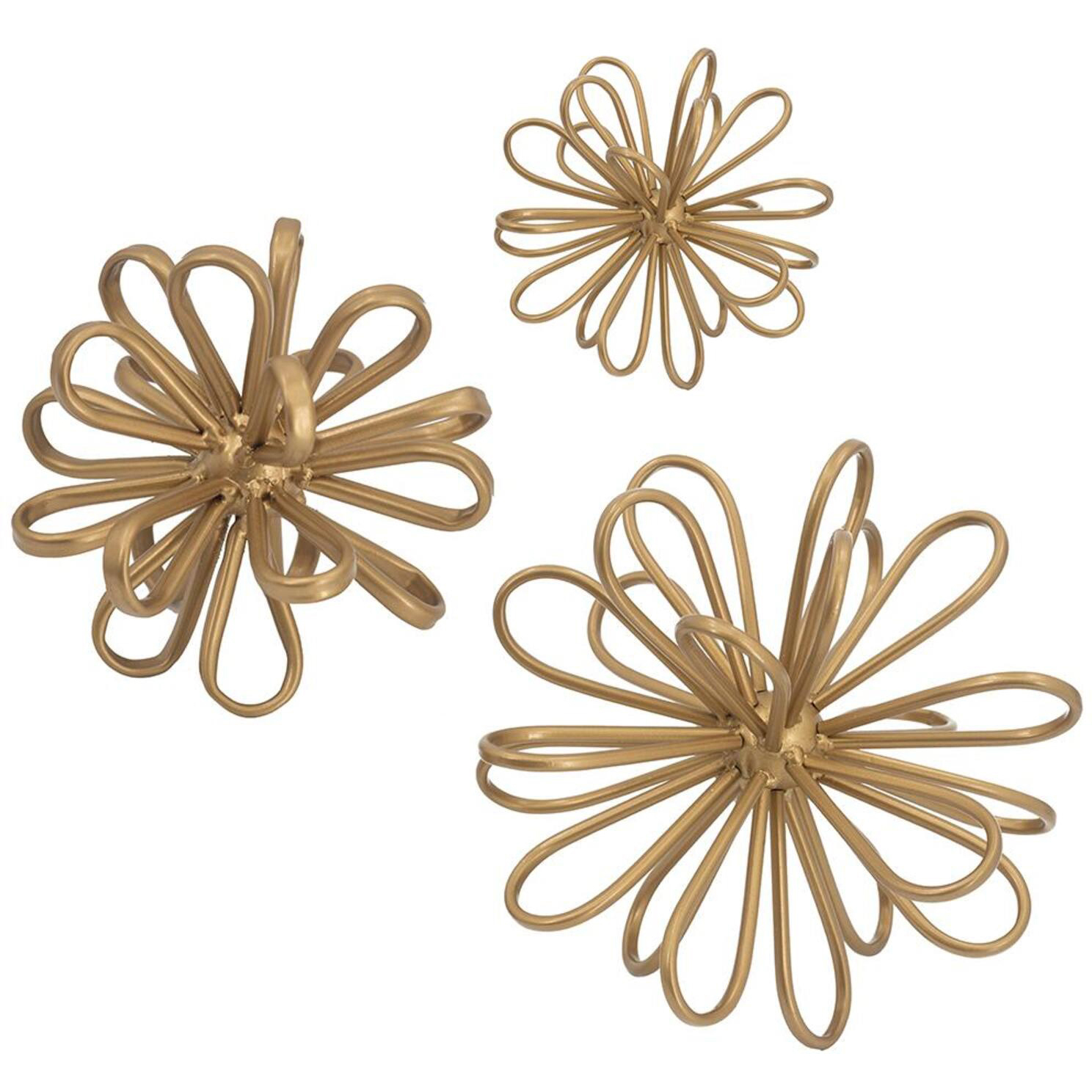 Flower Gold Statuary