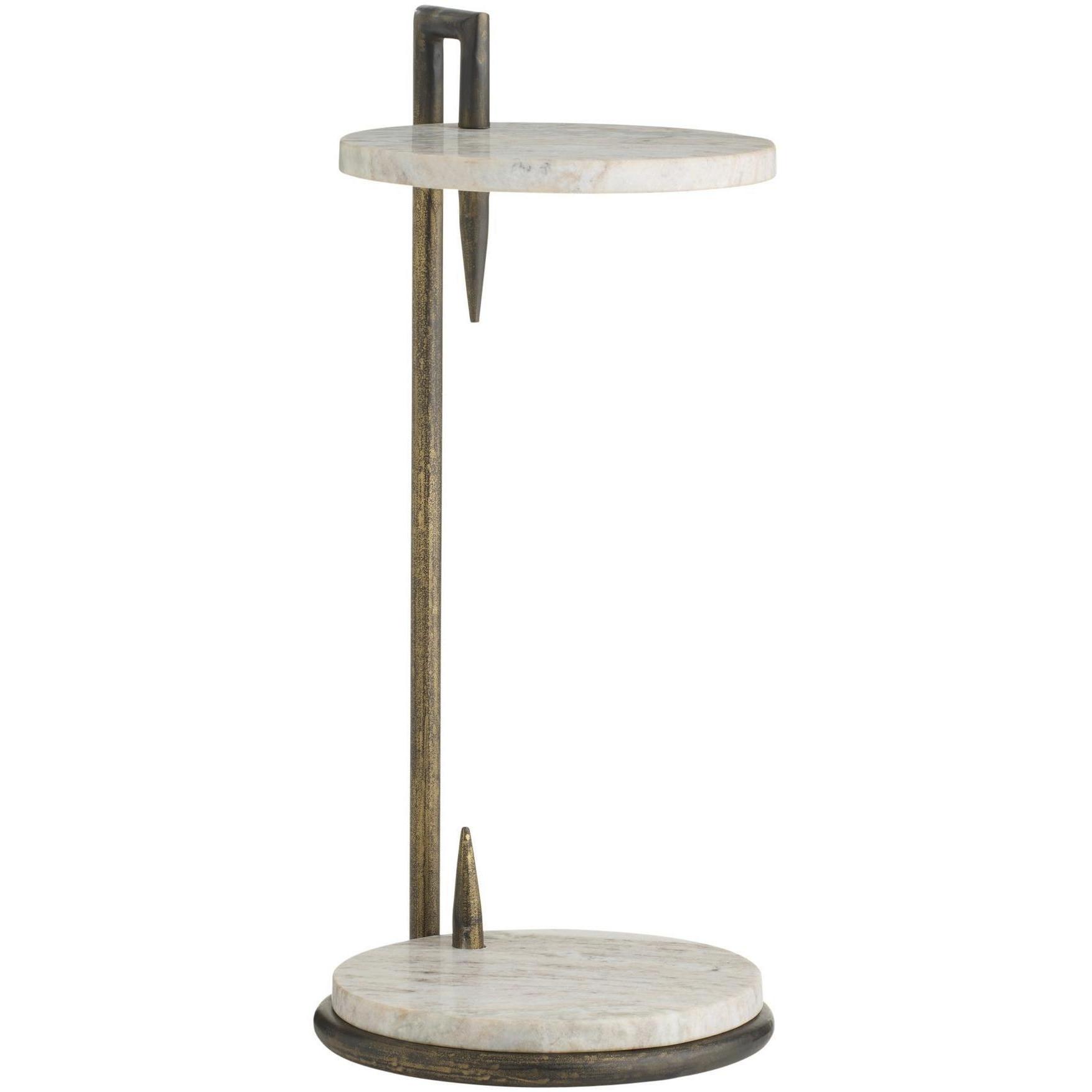 Ivetta 24.5 X 11.5 inch Toronto and Natural Iron Accent Table