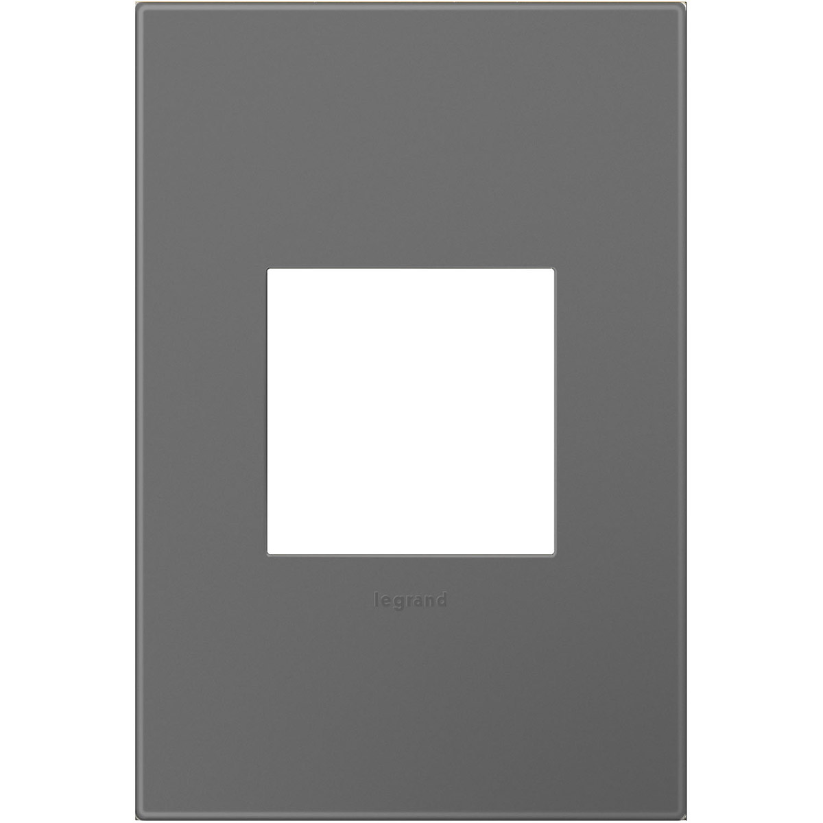 Adorne Magnesium Wall Plate, 1-Gang