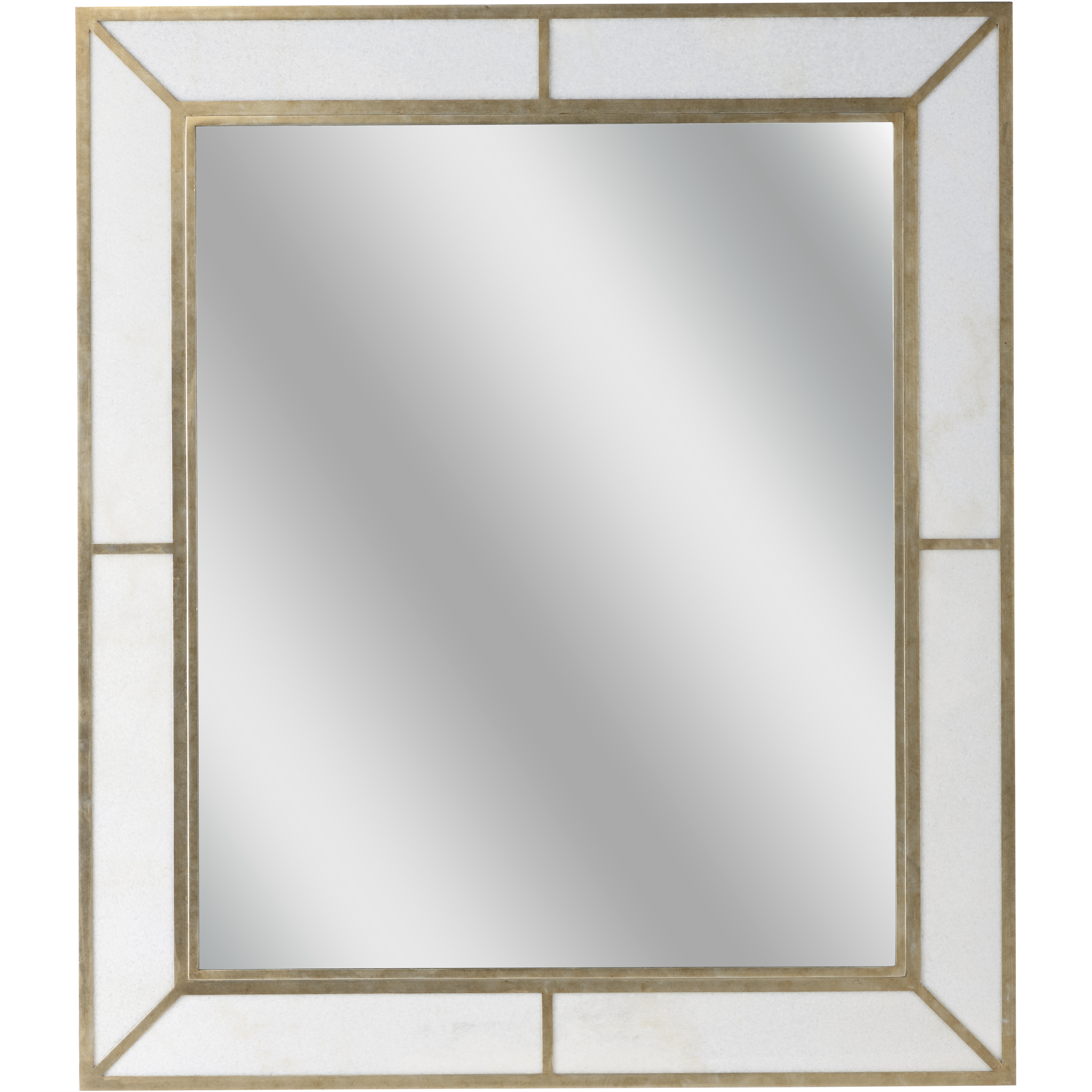 Madison 46.25 X 40 inch Silver Mirror