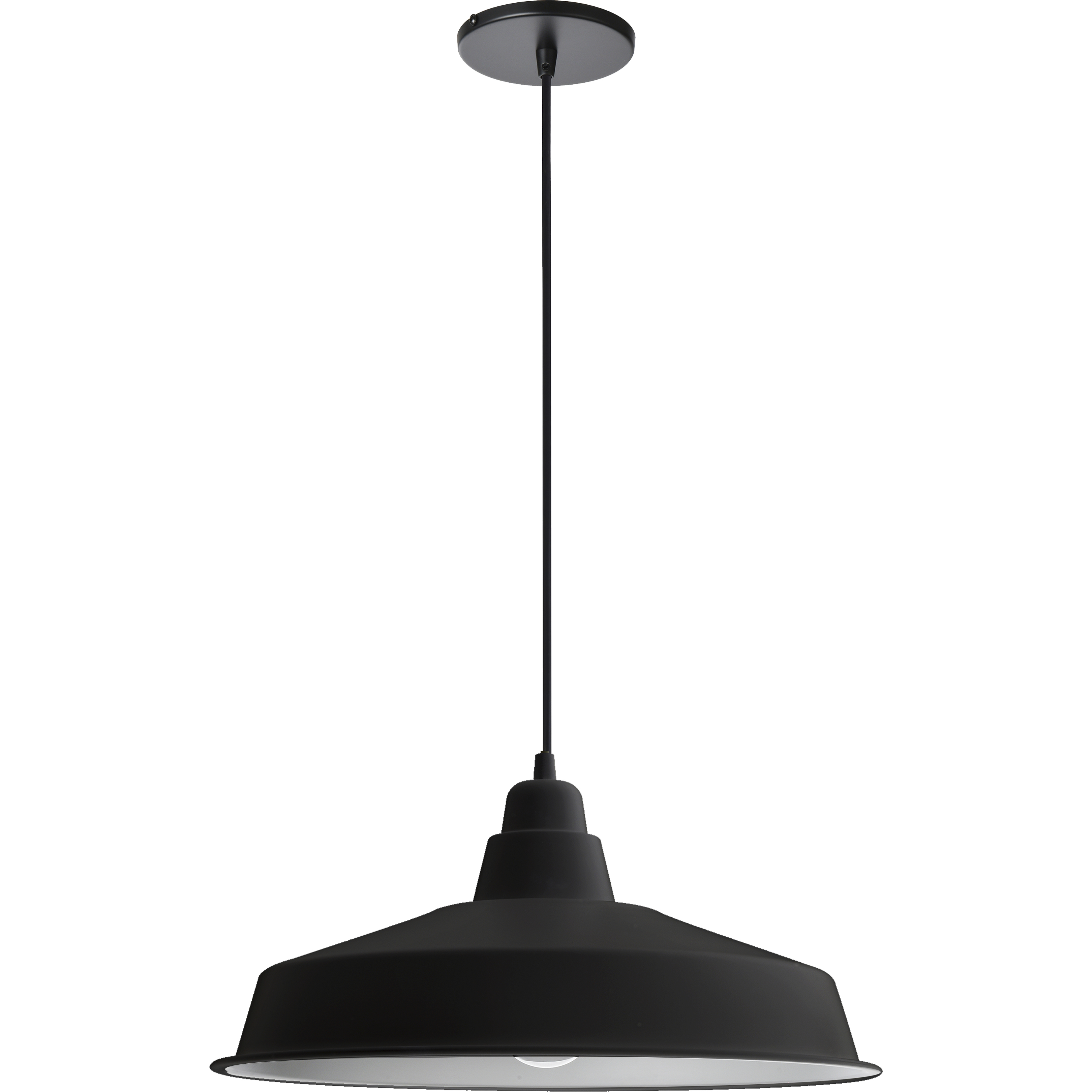 Olya LED 16 inch Matte Black Pendant Ceiling Light