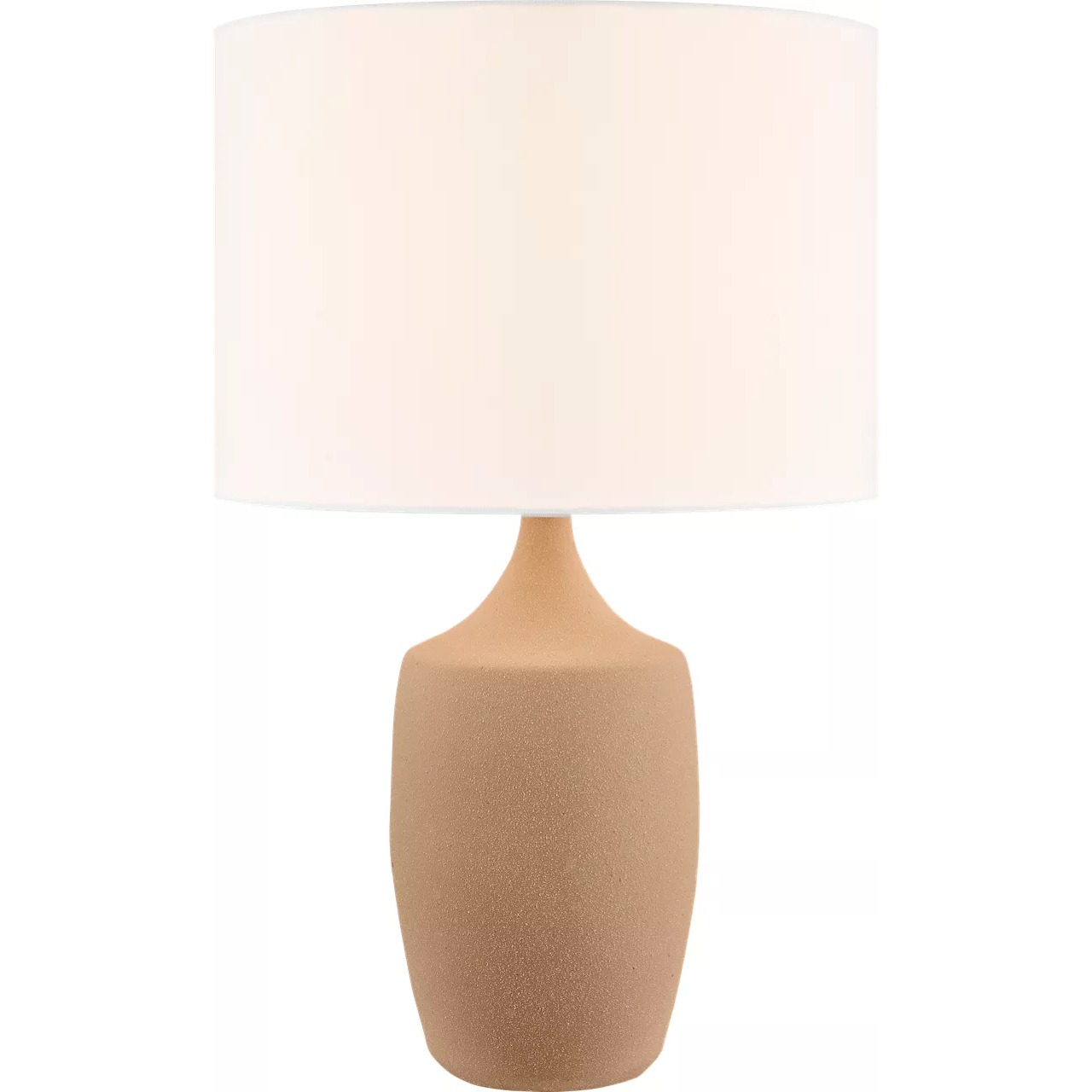 Richard June Sayer 27.32 inch 60 watt Toast Stoneware Table Lamp Portable Light