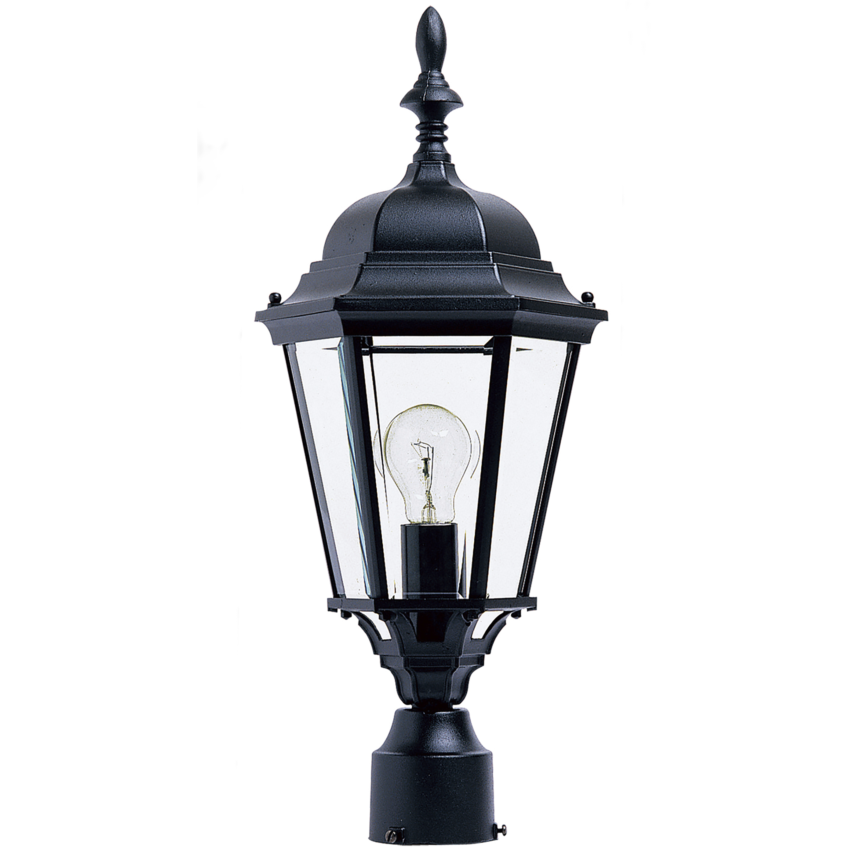 Westlake 1 Light 21 inch Black Outdoor Pole/Post Mount