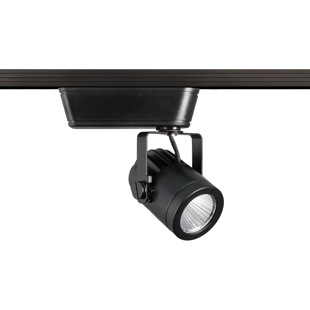 Precision 1 Light 120 Black H Track Fixture Ceiling Light in 3500K