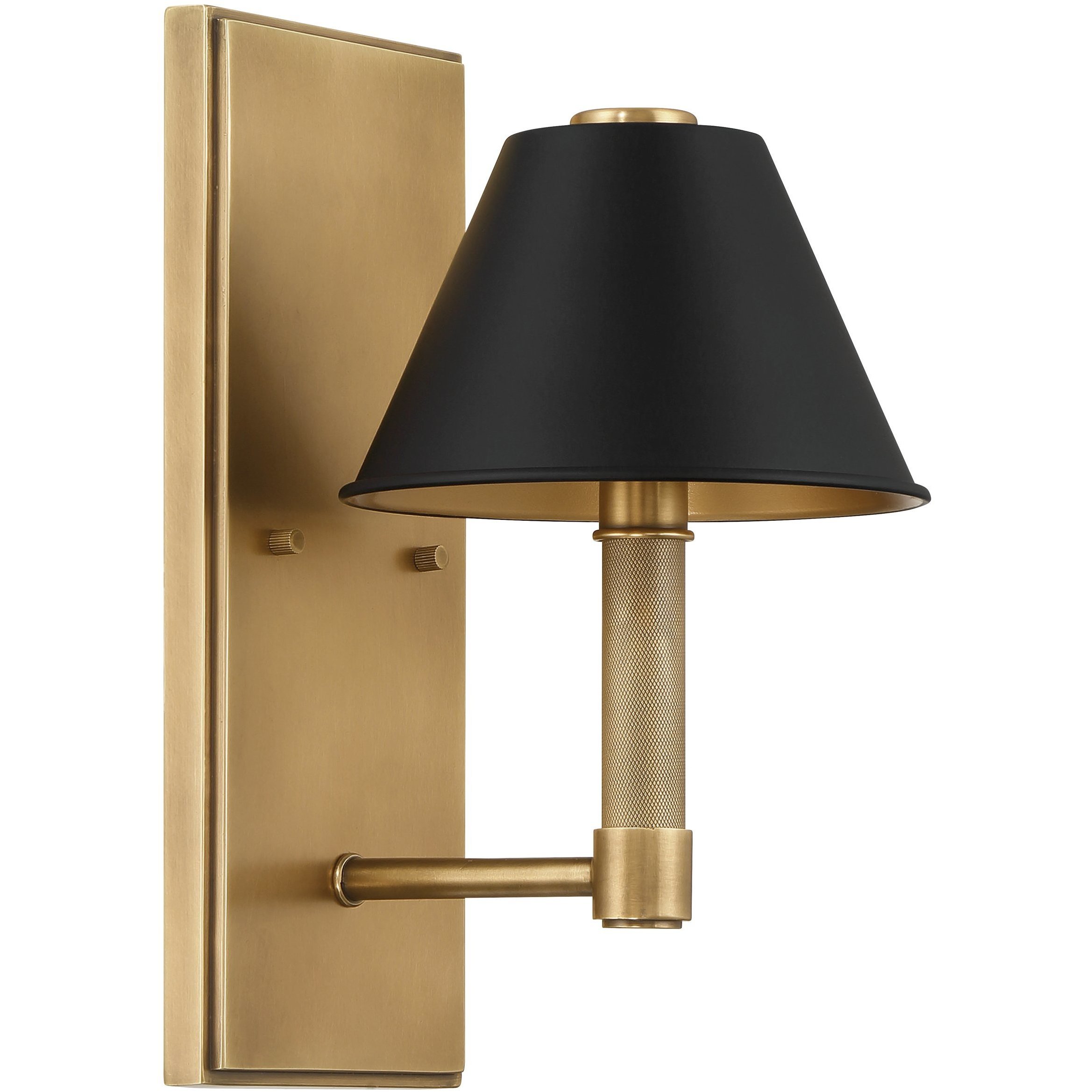 Mcgill 1 Light 8.75 inch Natural Brass Wall Sconce Wall Light