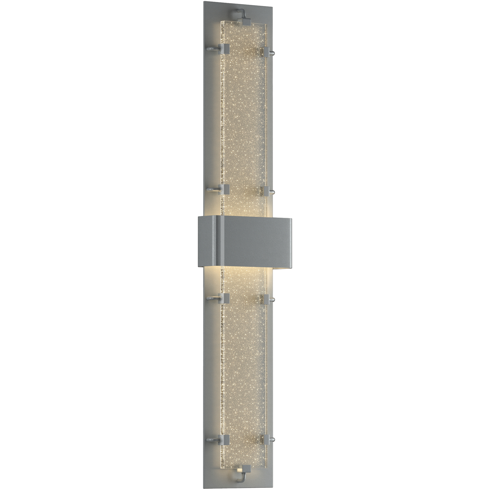 Ursa LED 50.8 inch Coastal Burnished Steel Outdoor Sconce, Double-Large - Open Box