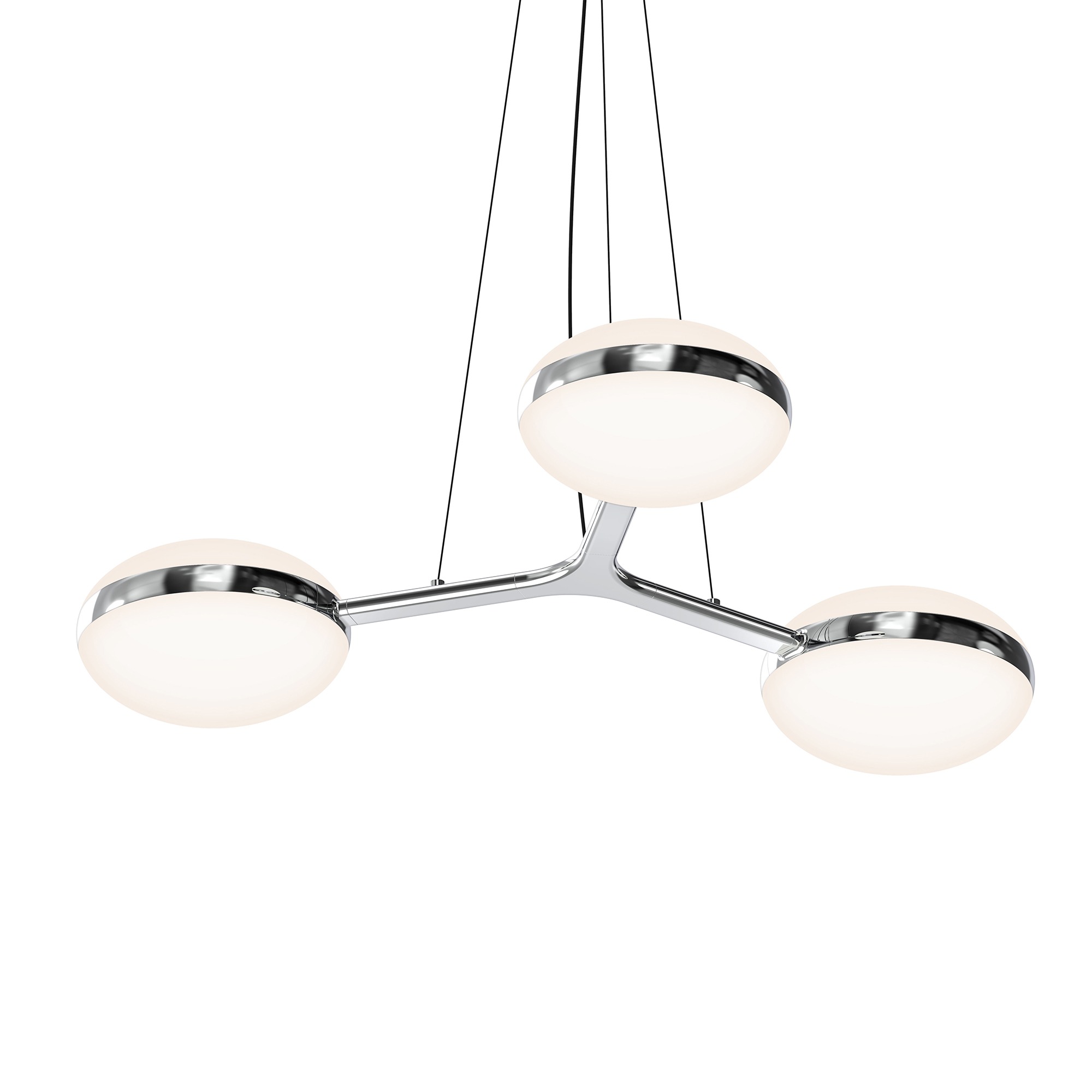 Pillows LED 35.5 inch Polished Chrome Pendant Ceiling Light