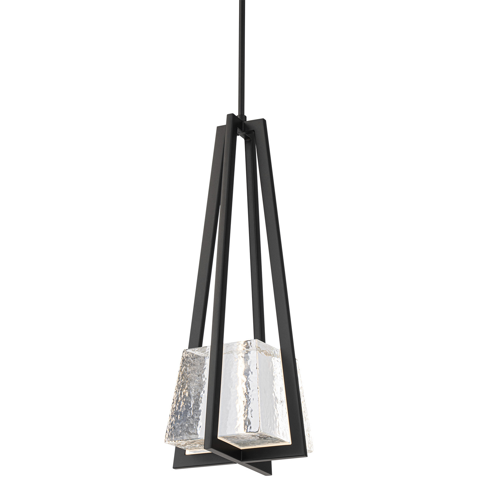 Karie LED 8.25 inch Black Mini-Pendant Ceiling Light