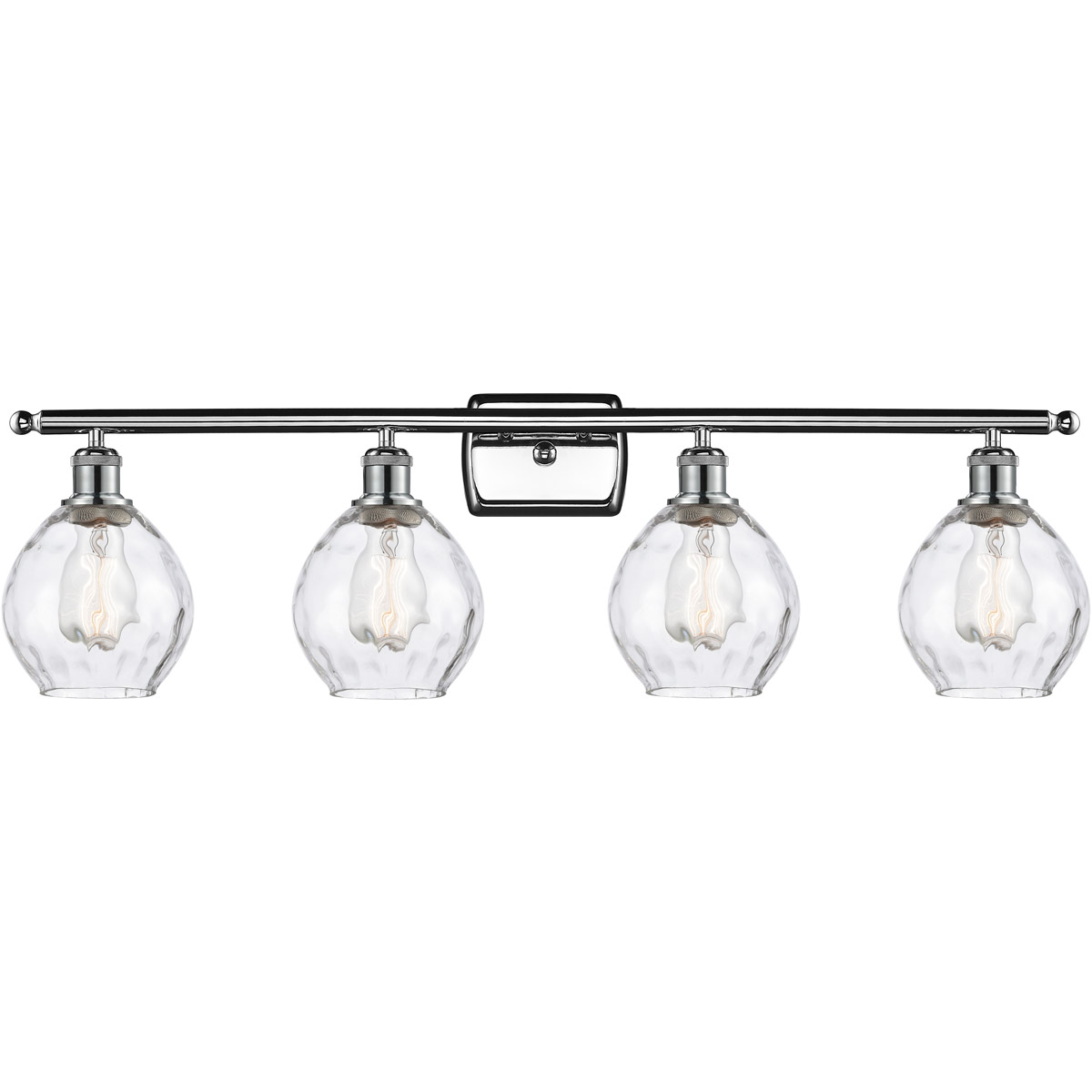 Ballston Small Waverly LED 36 inch Polished Chrome Bath Vanity Light Wall Light, Ballston