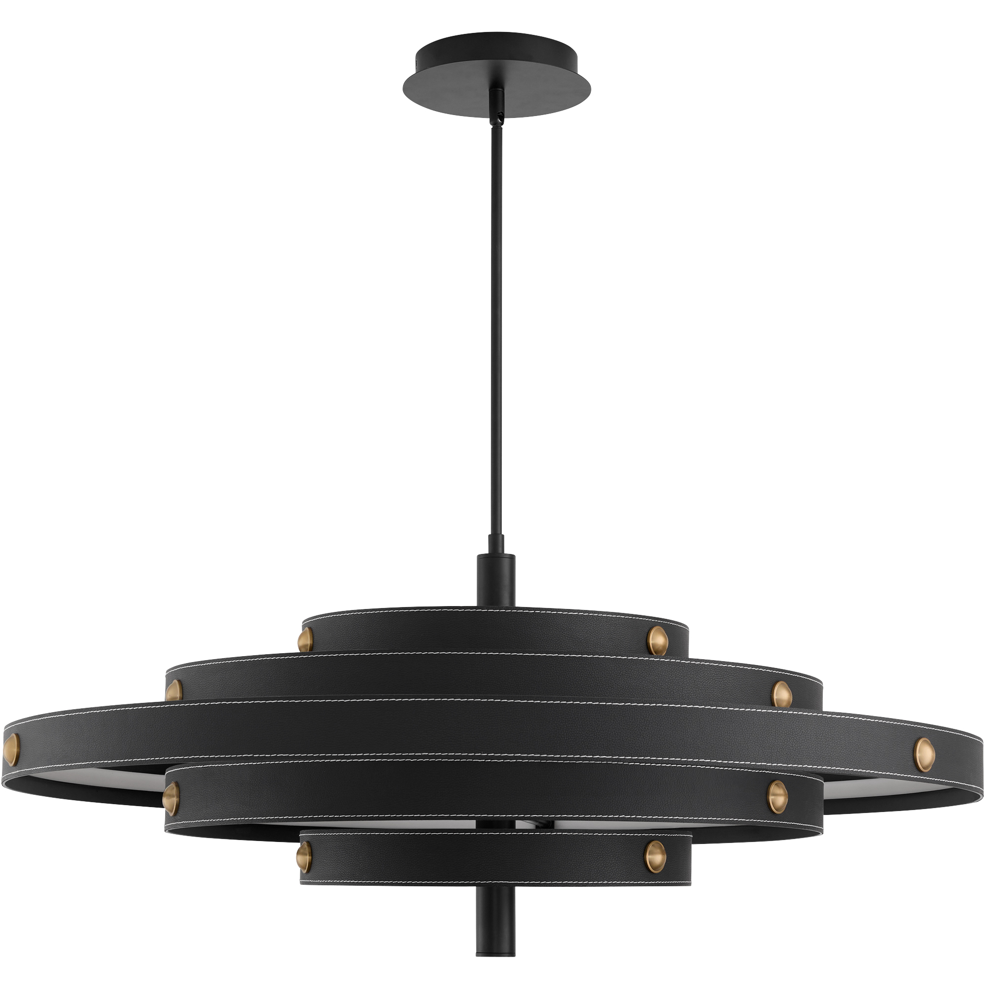 Borealis 5 Light 36 inch Black Pendant Ceiling Light