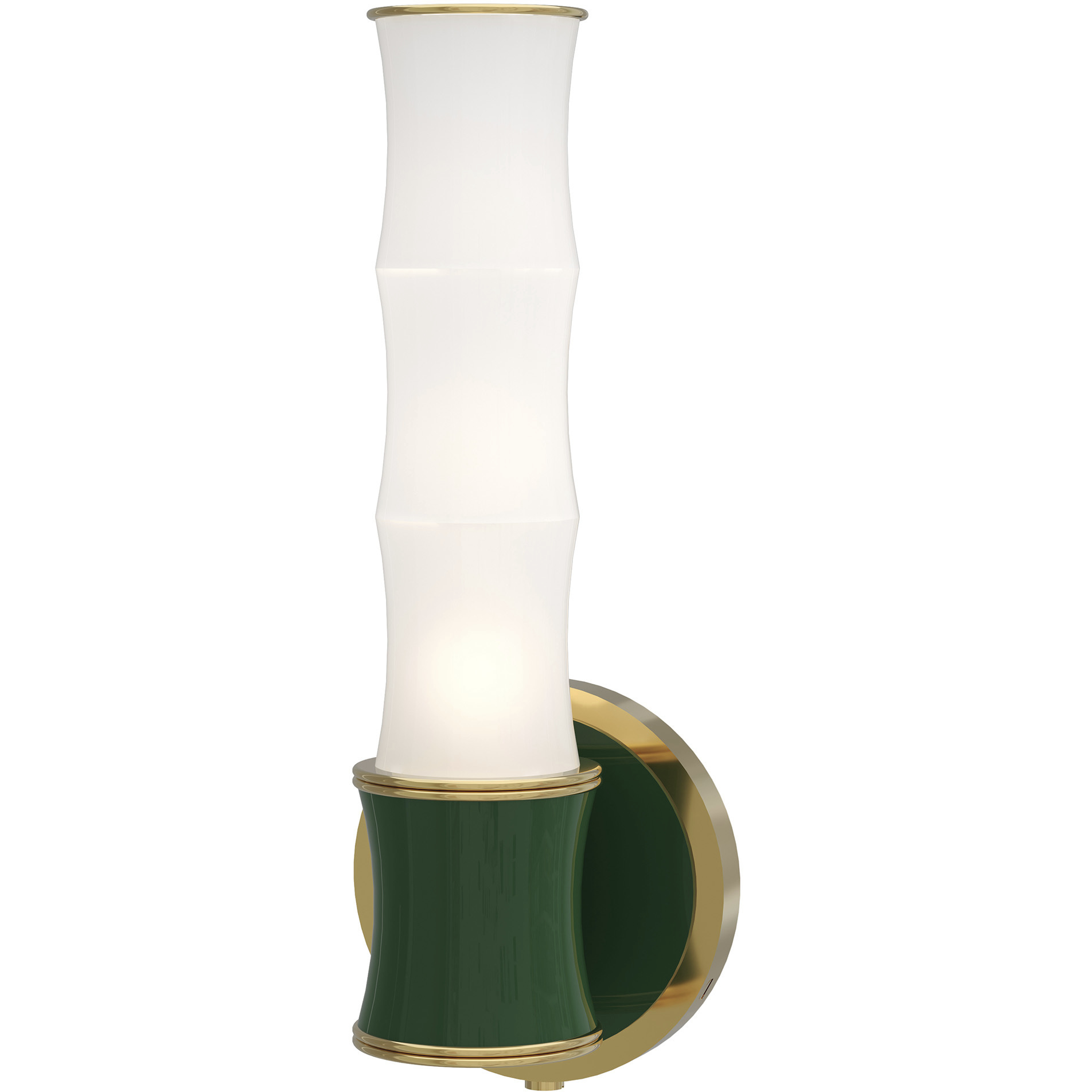 Kane 1 Light 5 inch Jungle with Modern Brass ADA Wall Sconce Wall Light