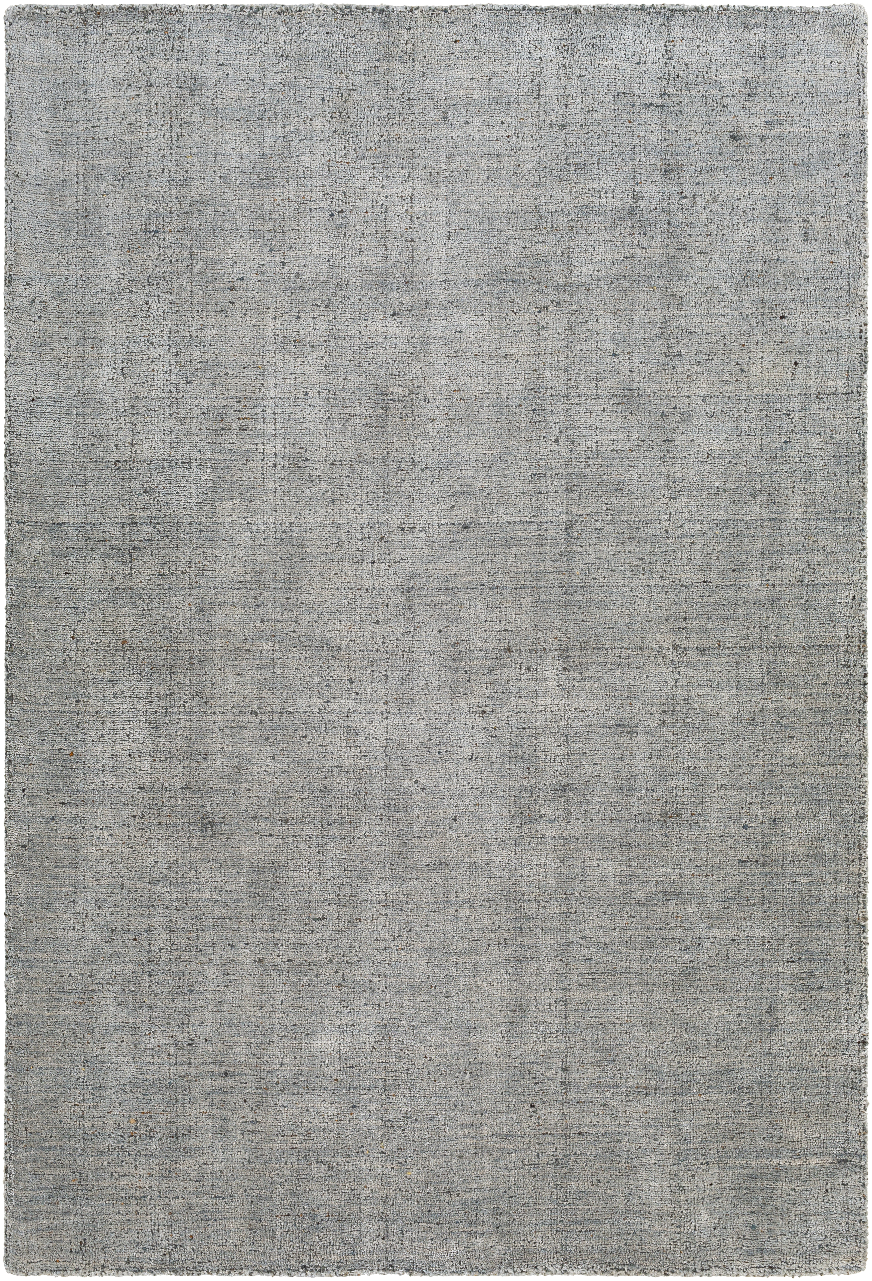 Helen 36 X 24 inch Pewter Rug, Rectangle