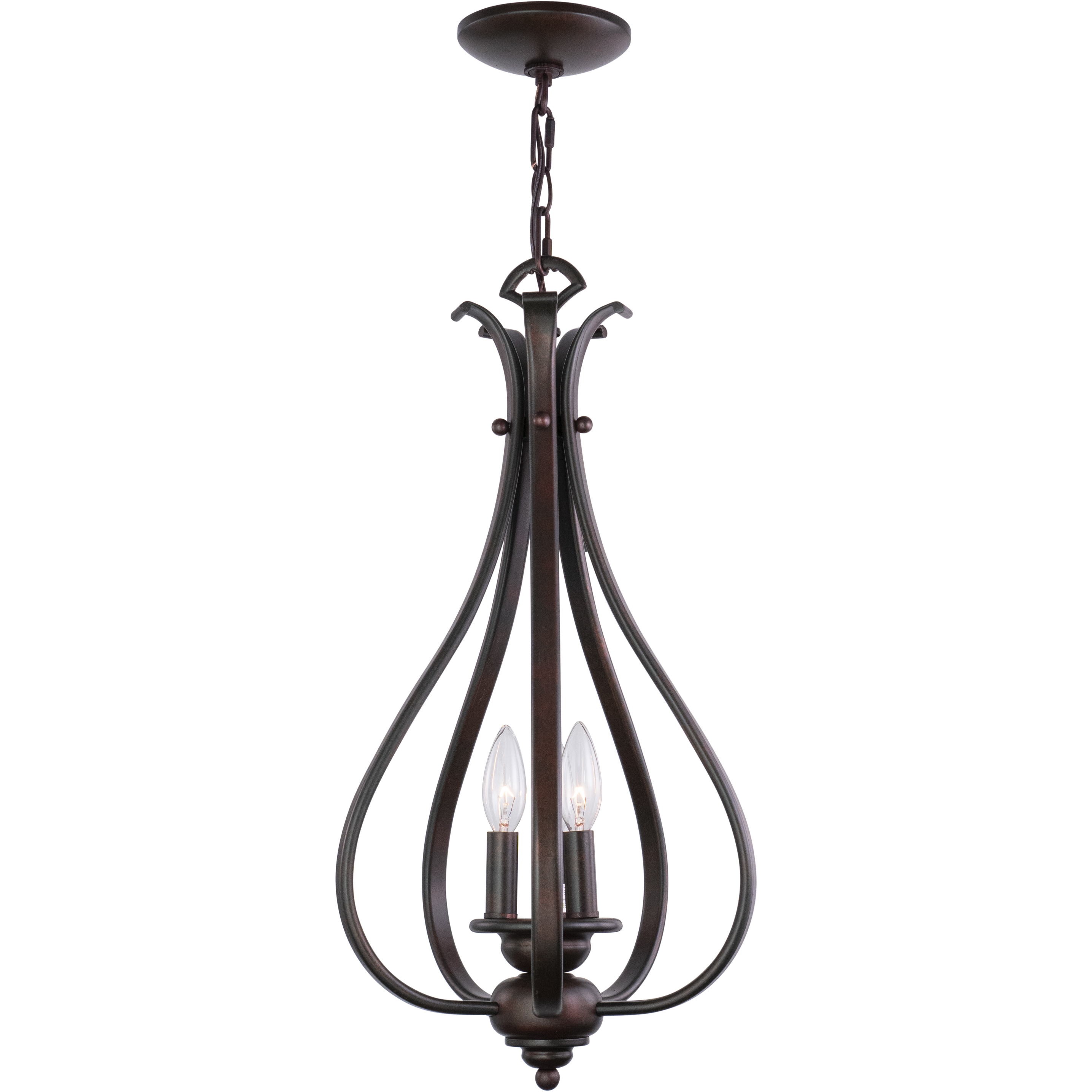 Monrovia LED 11.25 inch Royal Bronze Pendant Ceiling Light