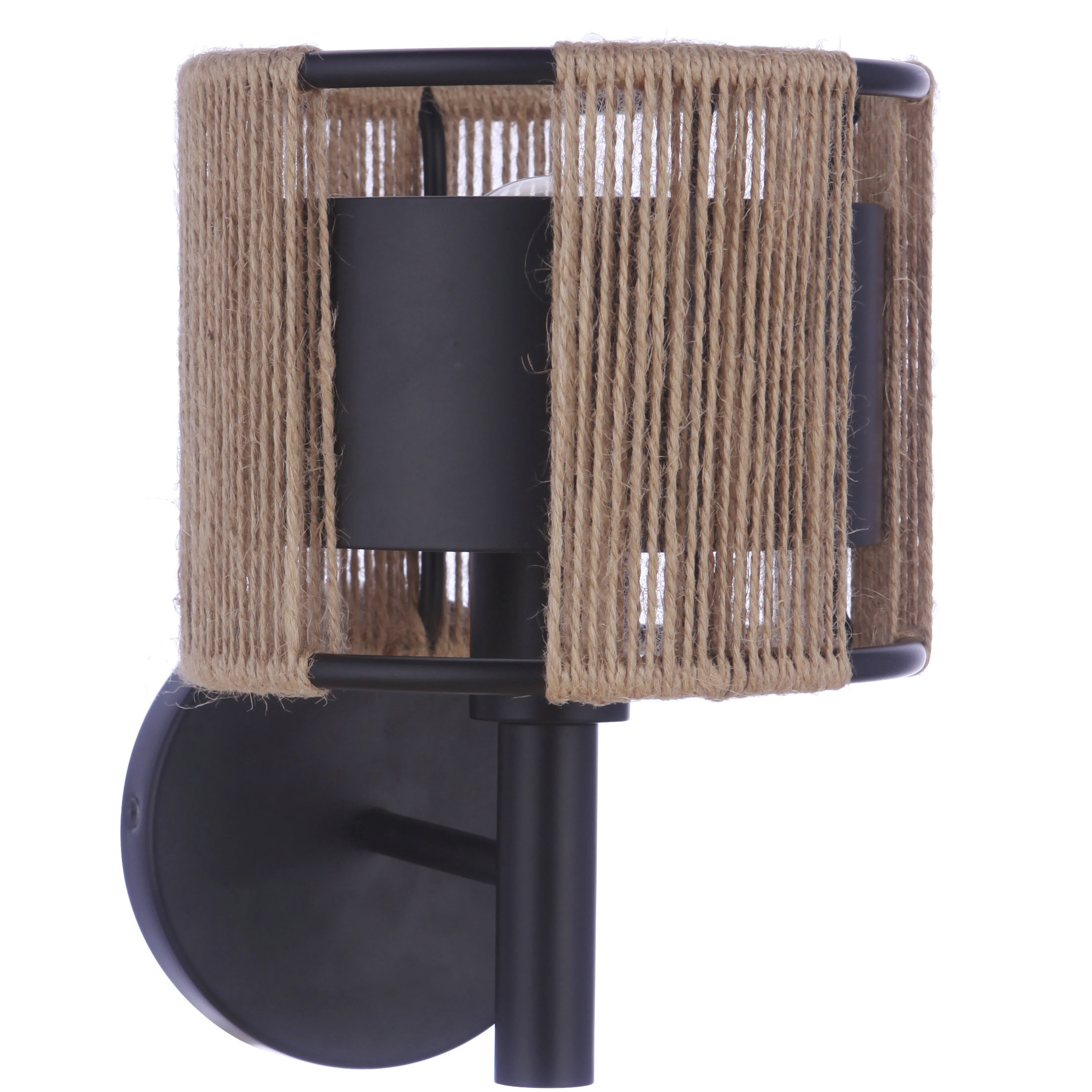 Kensey 1 Light 7.13 inch Flat Black Wall Sconce Wall Light