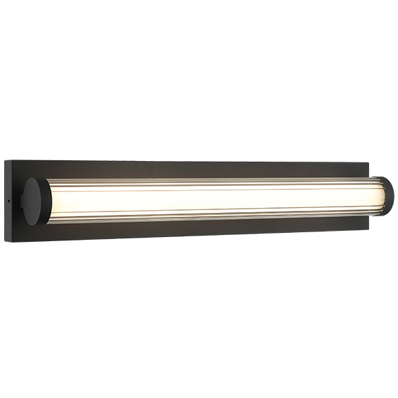 Athena LED 24 inch Matte Black Wall Sconce Wall Light