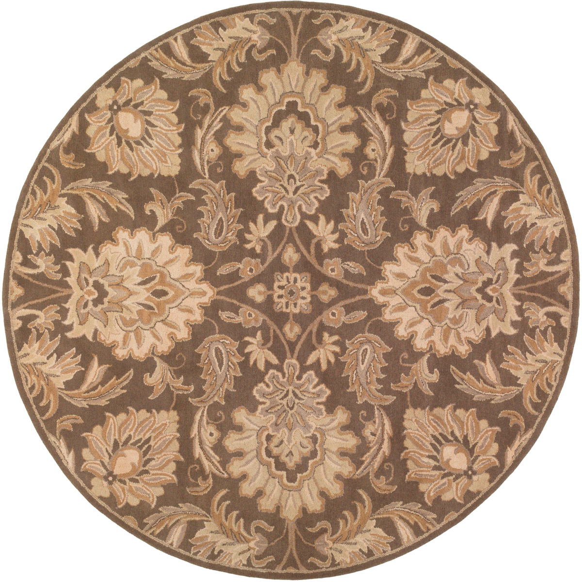 Caesar 117 inch Brown and Neutral Area Rug, Wool
