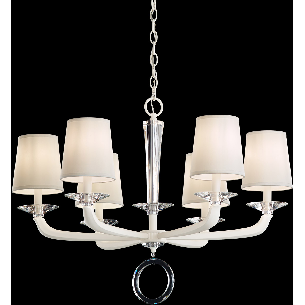 Emilea 6 Light 30.5 inch Etruscan Gold Chandelier Ceiling Light