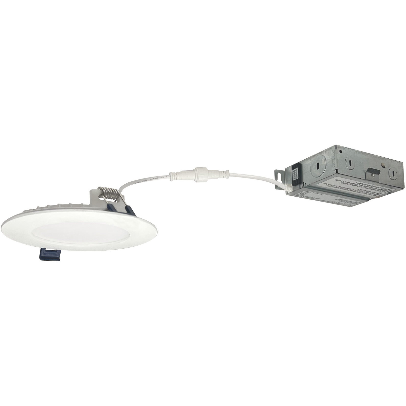 FLAT Matte Powder White Recessed, Selectable CCT