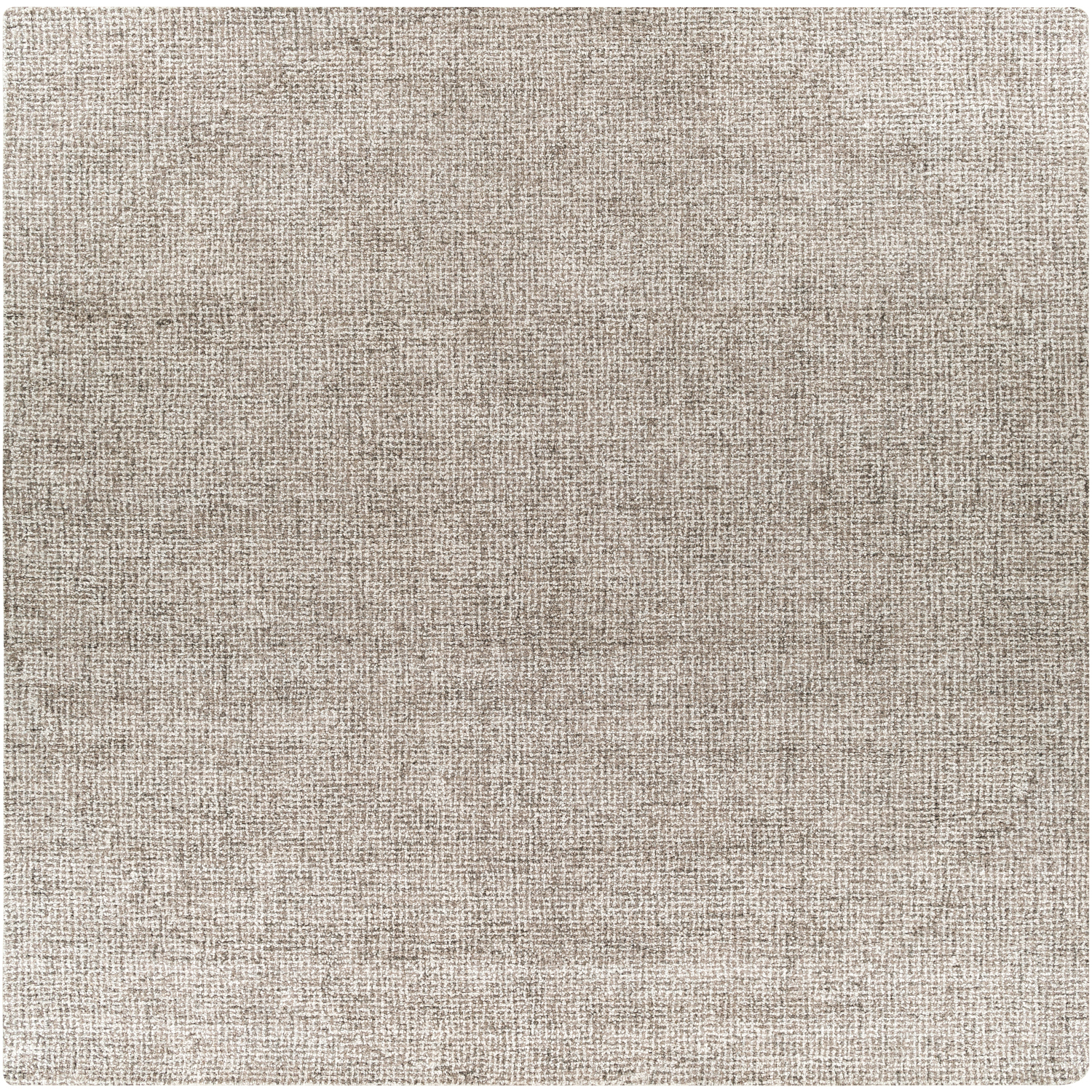 Aiden 96 X 96 inch Gray/Ivory Handmade Rug in 8 Ft Square, Square